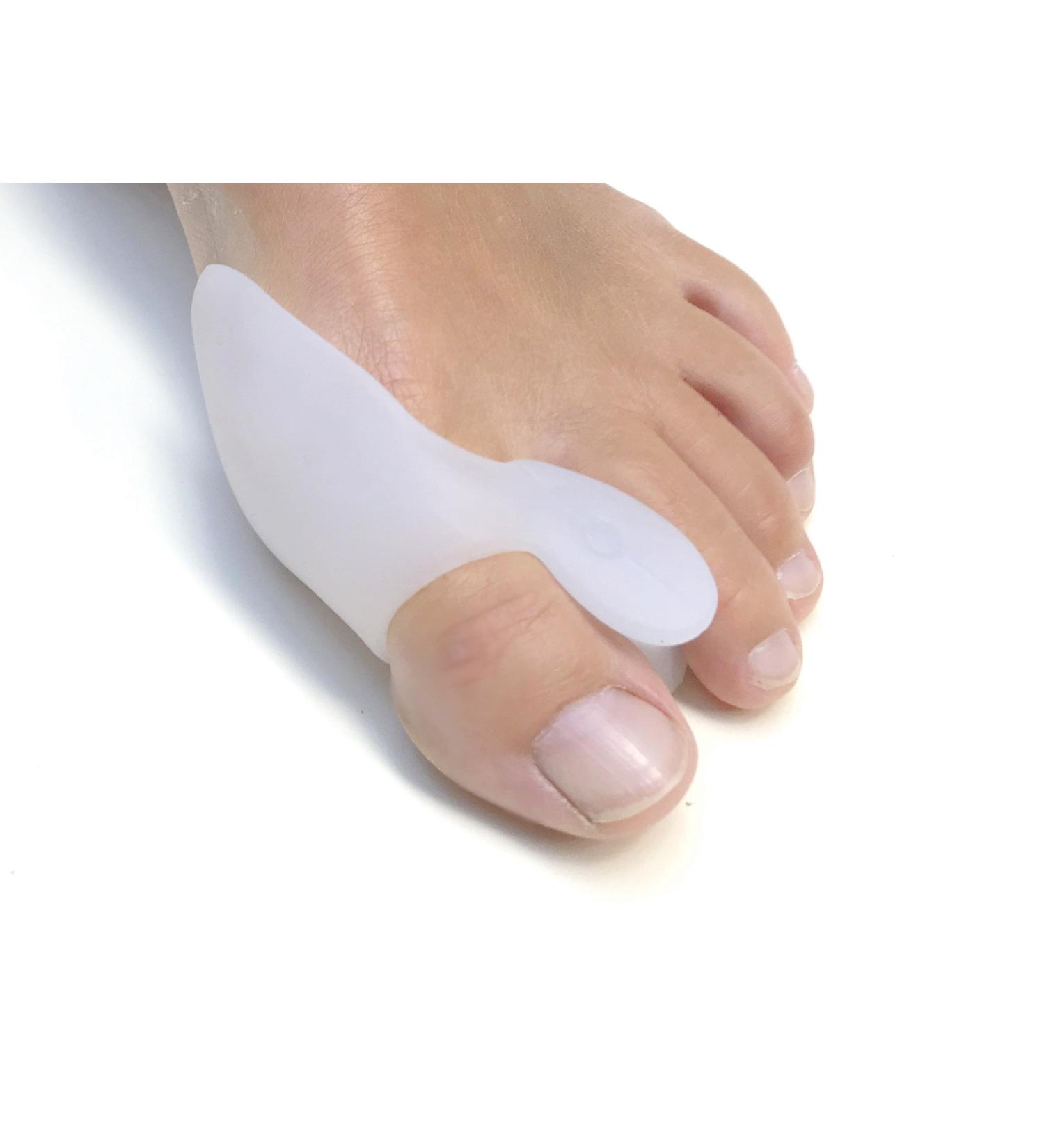 Pack of 4 Soft Toe Spreaders & Protectors | Ideal for Hallux Valgus & Bunion Relief - International Shipping Available - Buy Online on GoSupps.com
