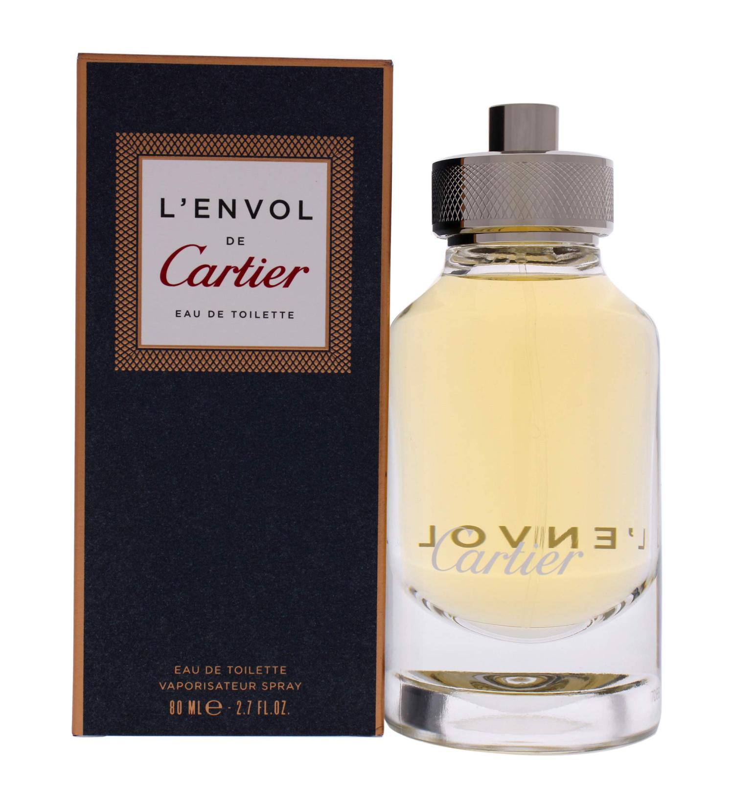L'Envol de Cartier 2.7 oz Eau de Toilette Spray Citrus 2.7 Fl Oz (Pack of 1) - Buy Online on GoSupps.com