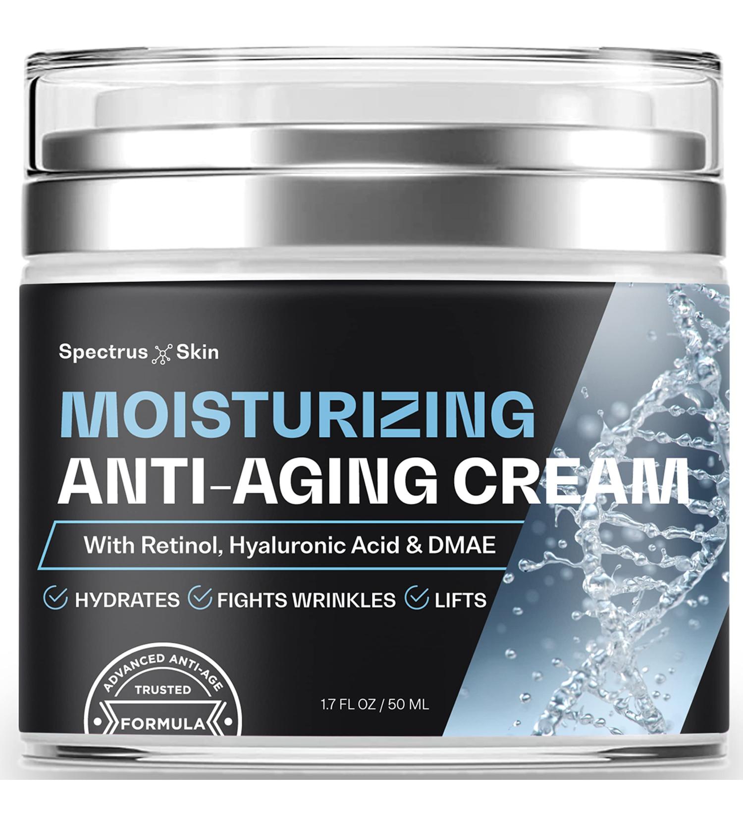 Men's Face Moisturizer - Anti-Aging Cream for All Skin Types | Daily Facial Skincare | 1.7 Oz - Buy Online on GoSupps.com