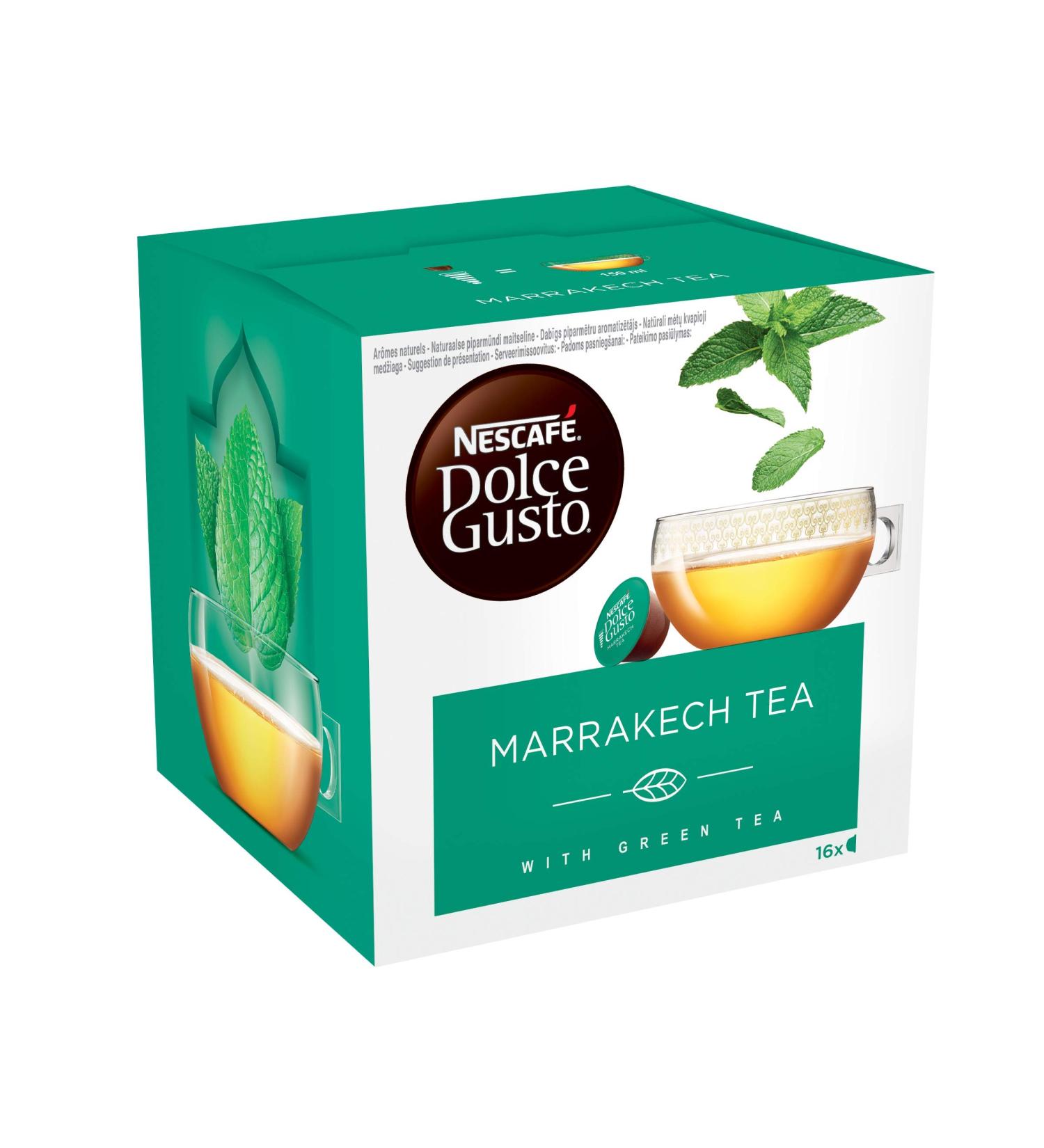 Nescaf Dolce Gusto MARRAKECH TEA - Tea - Pack of 16 -116.8g - Buy Online on GoSupps.com