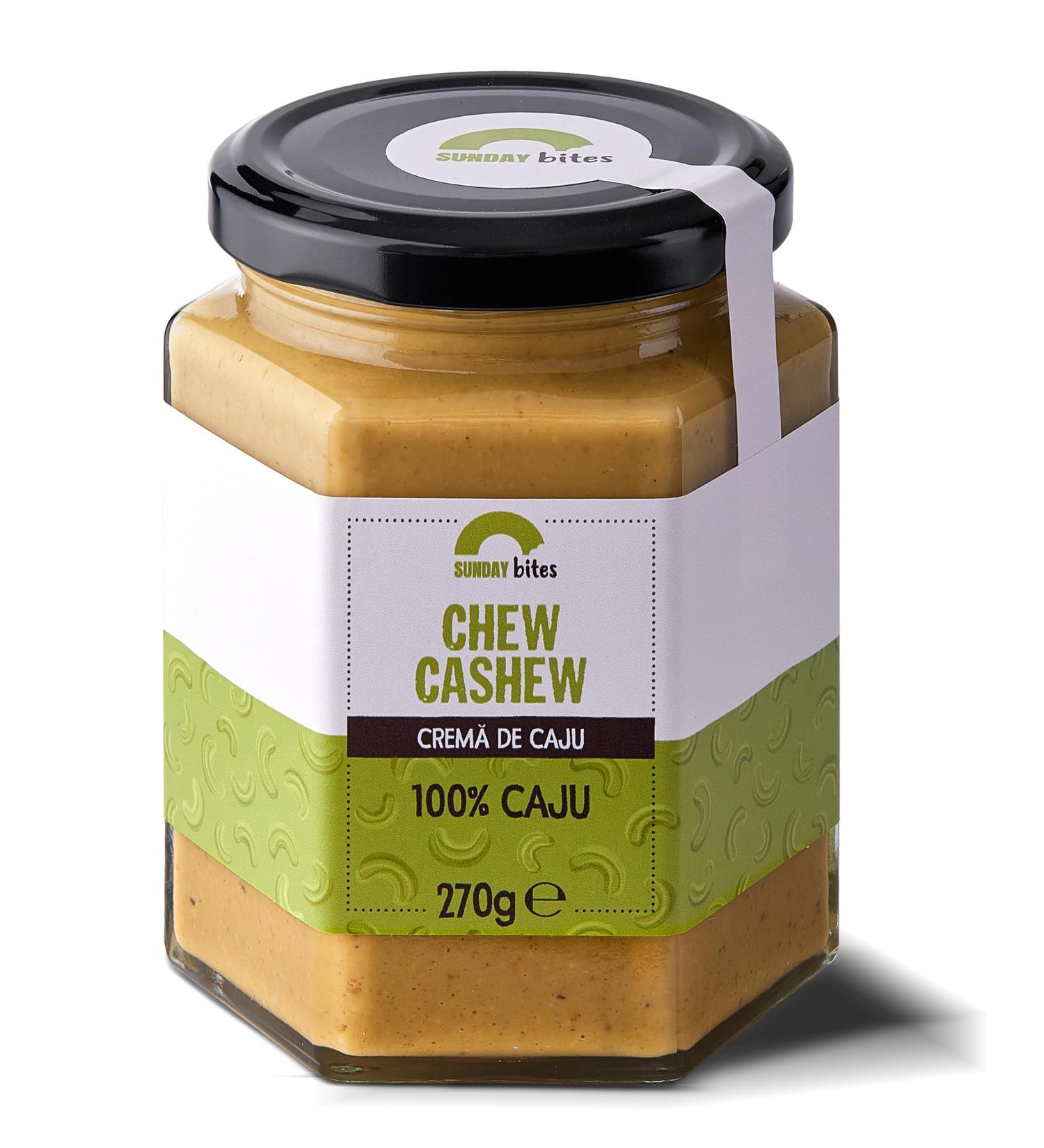 SUNDAY BITES CHEW CASHEW - Cashew cream 270g | Gluten free | no sugar and salt | Vegan | 100% natural
