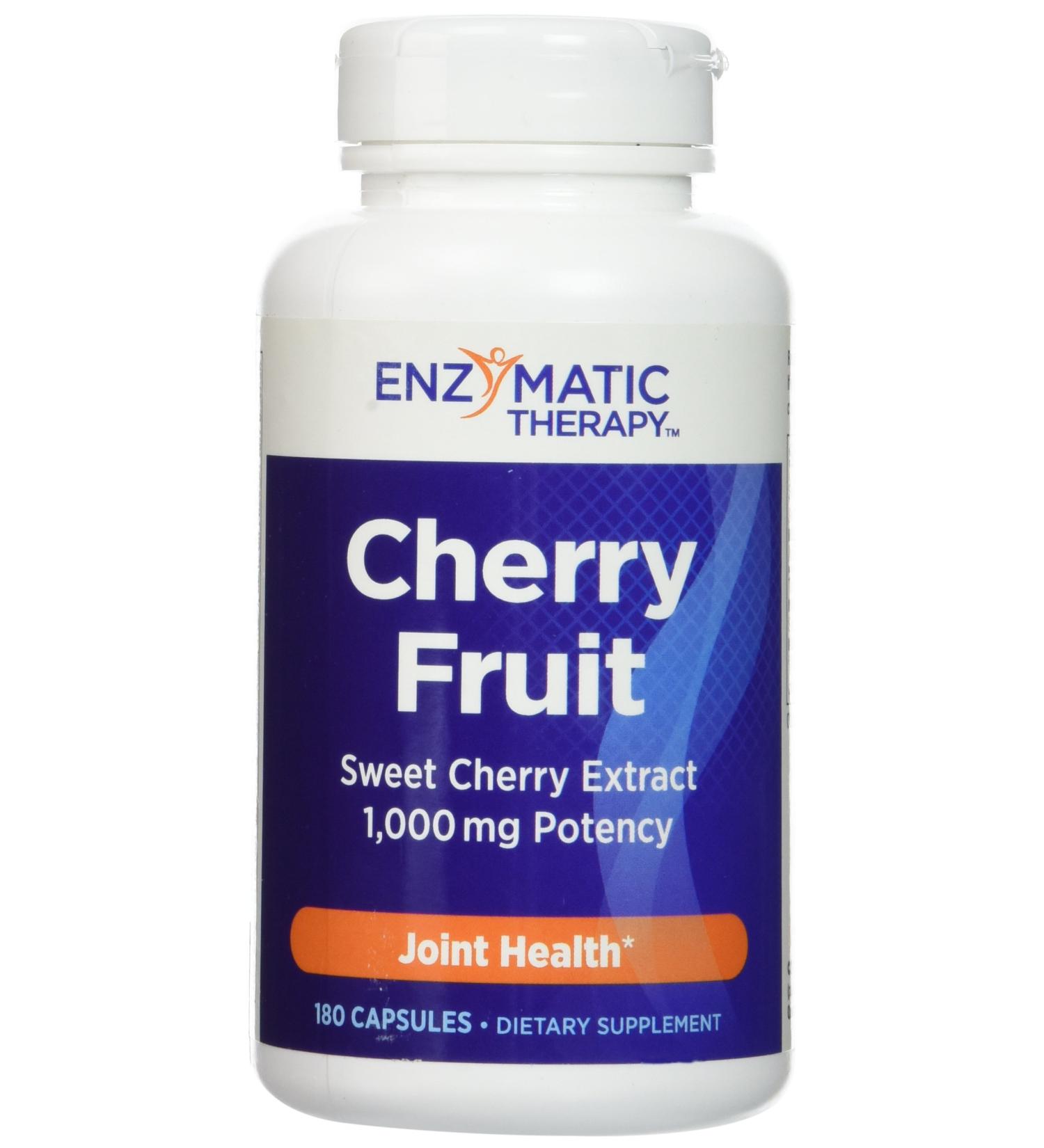 Nature's Way Cherry Fruit Sweet Cherry Extract 1000 mg 180 Capsules