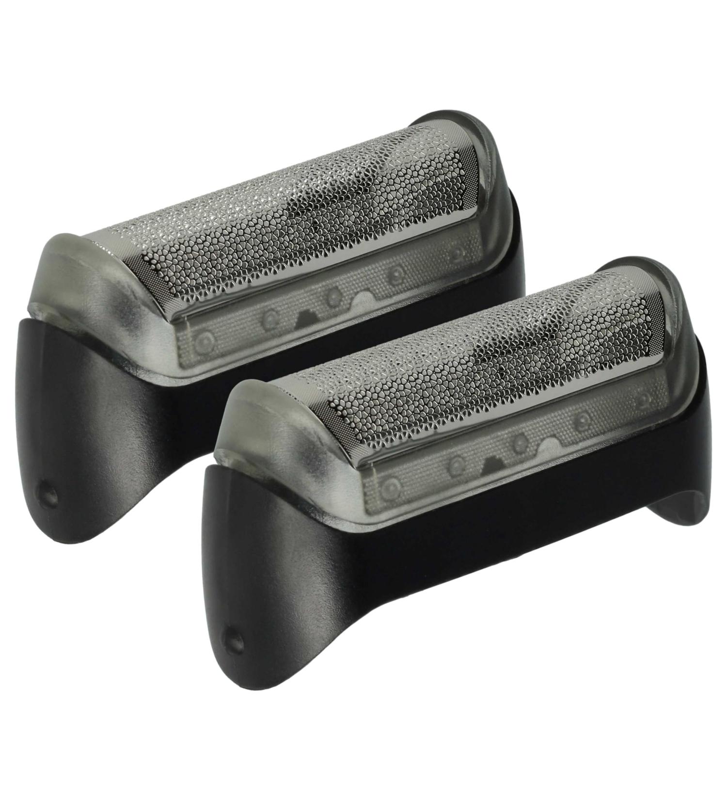 VHBW 2x Shear Film for Brown Shavers 2864 2866 2874 2876 2878 5727 5728 5729 5730 5734 Cruzer Z40 Cruzer1 & Cruzer2 - Black/Silver | International Shipping - Buy Online on GoSupps.com