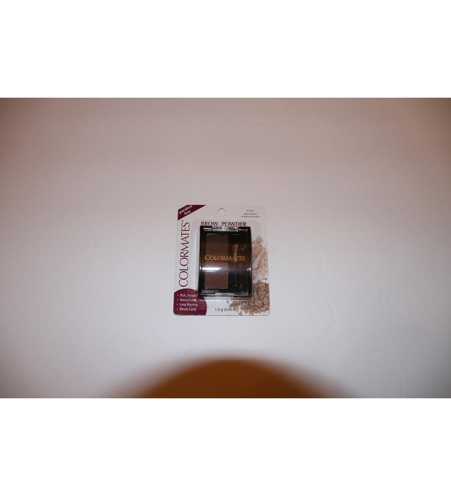 Colormates Brow Powder Dark & Medium Brown 61632