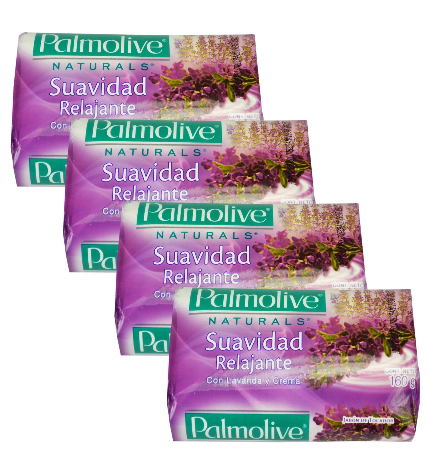 Palmolive Naturals Lavanda Soap 4 Pack 150g - Gentle & Refreshing - Buy Online on GoSupps.com