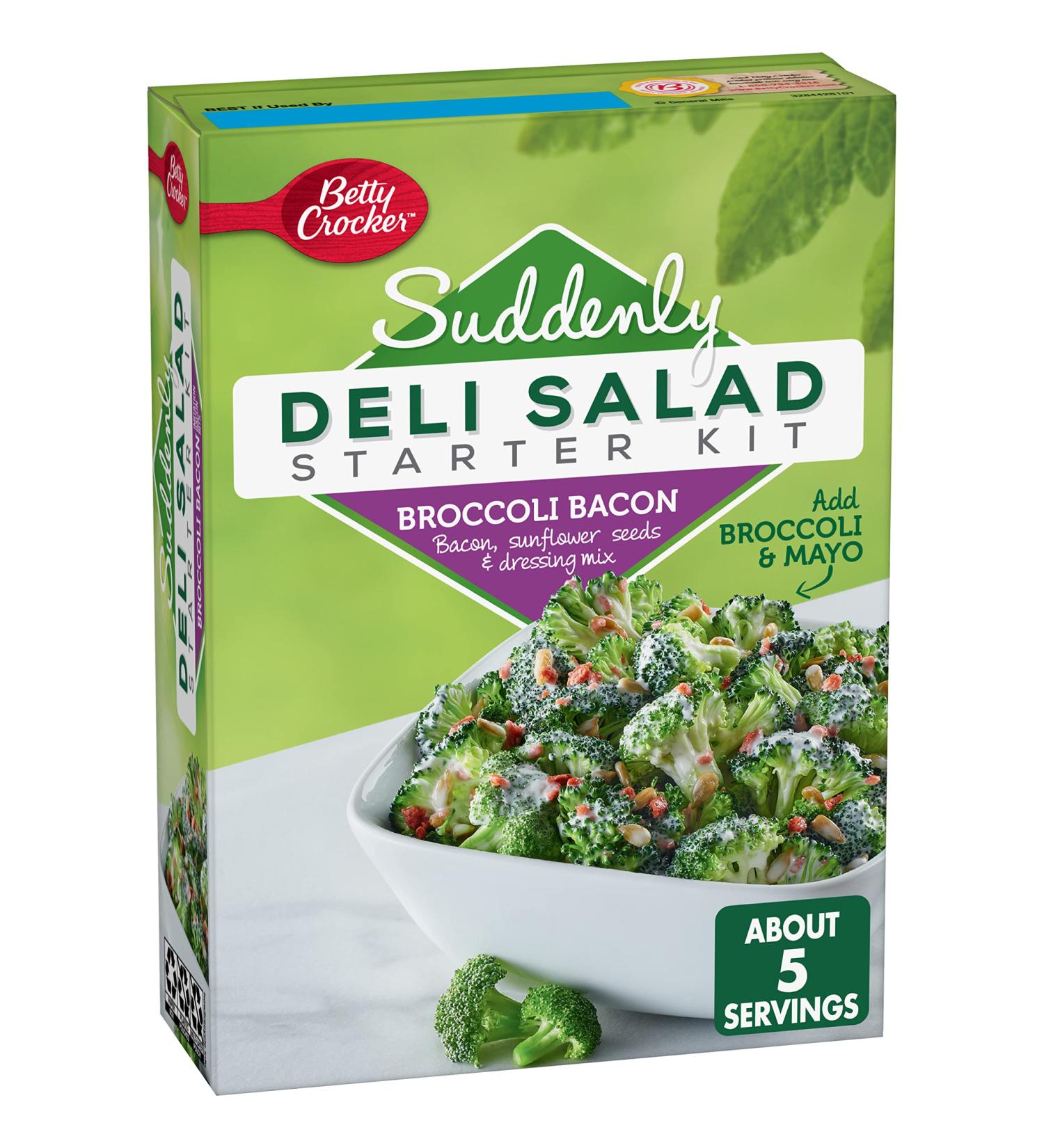 Betty Crocker Suddenly Deli Salad Kit - Broccoli and Bacon 1.9 oz - Buy Online on GoSupps.com