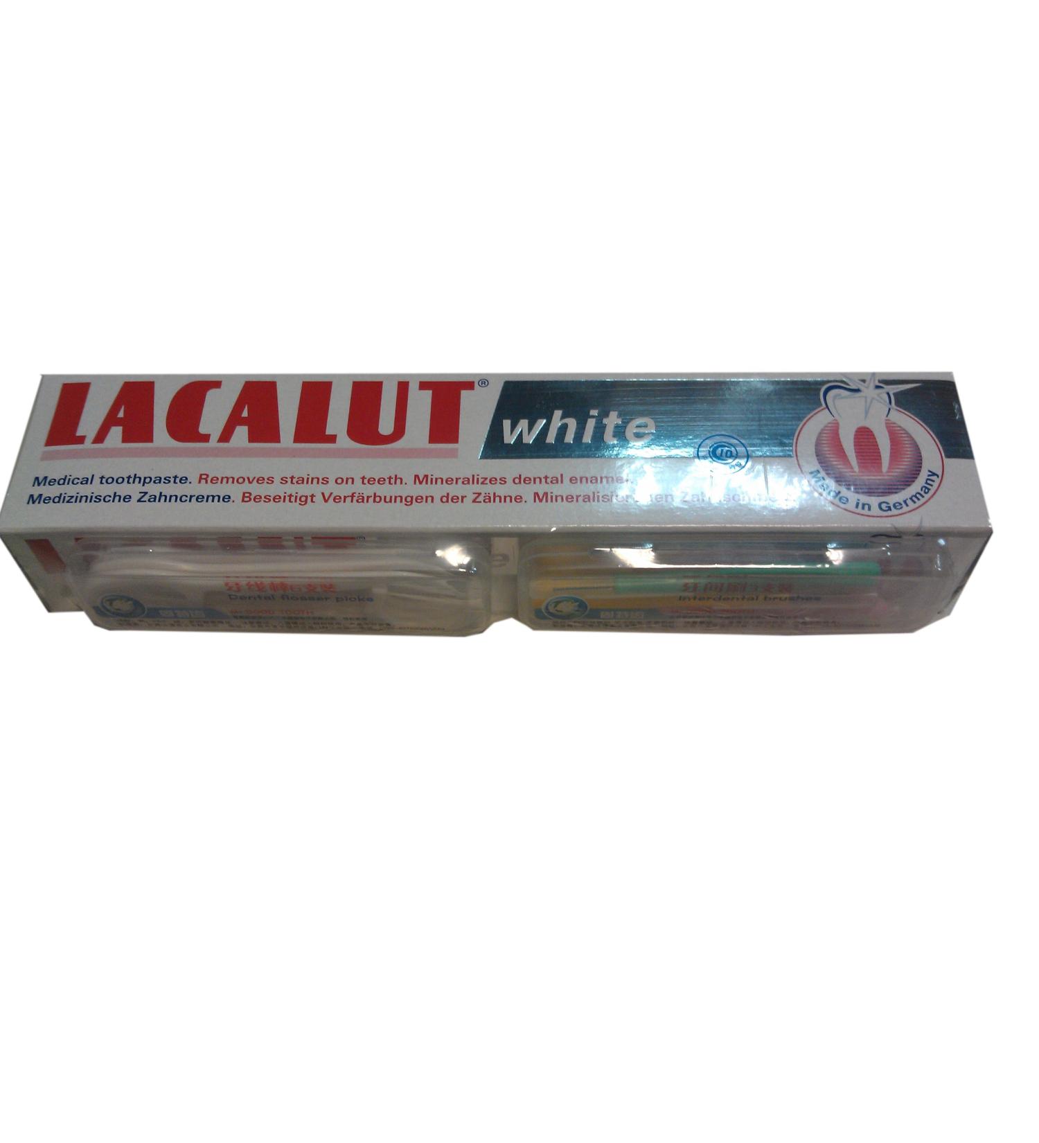 LACALUT White Toothpaste 75ml - Brighten Your Smile | International Shipping Available - Buy Online on GoSupps.com