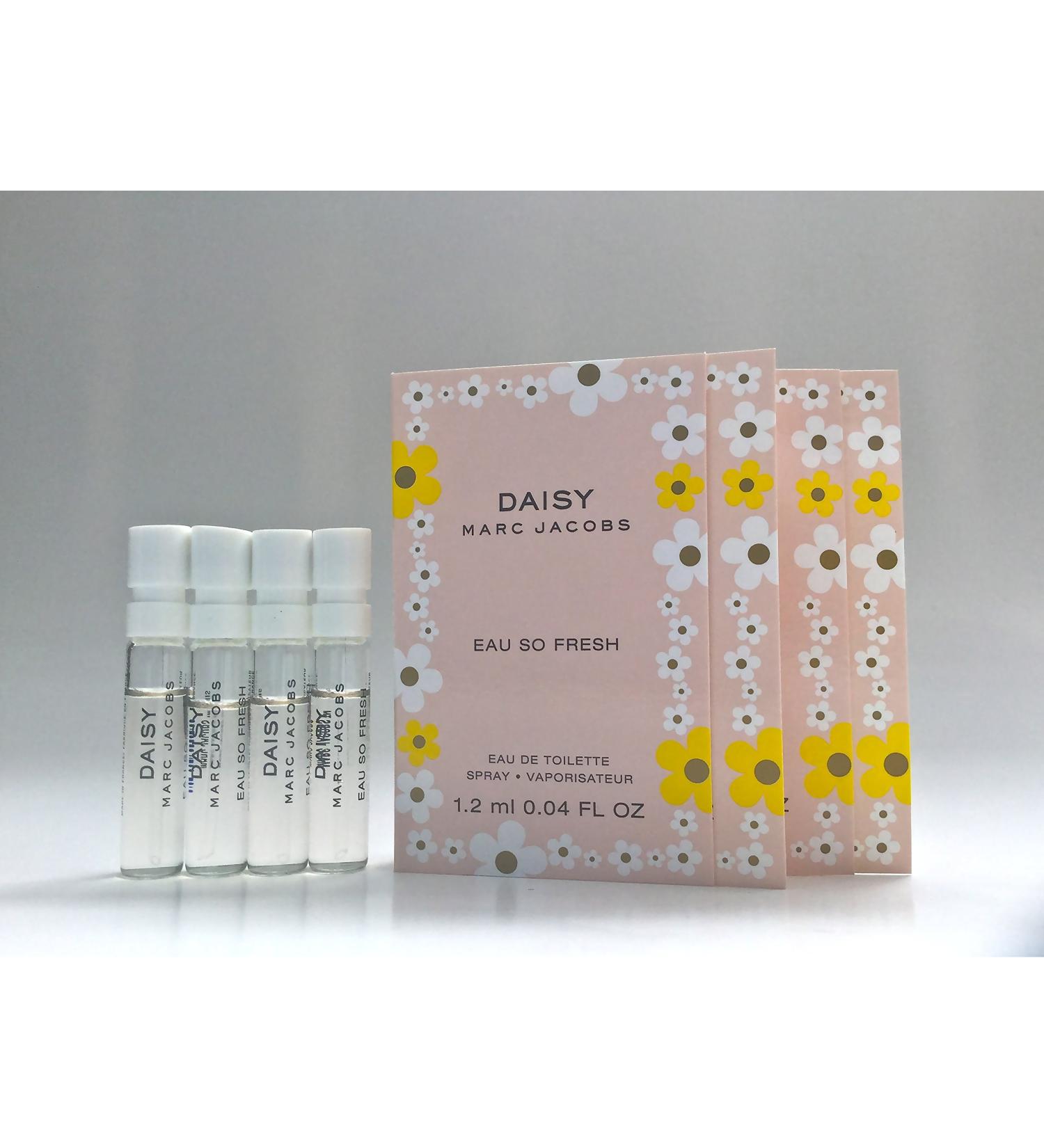 Marc Jacobs DAISY EAU SO FRESH Eau de Toilette Spray Samples (4 vials)