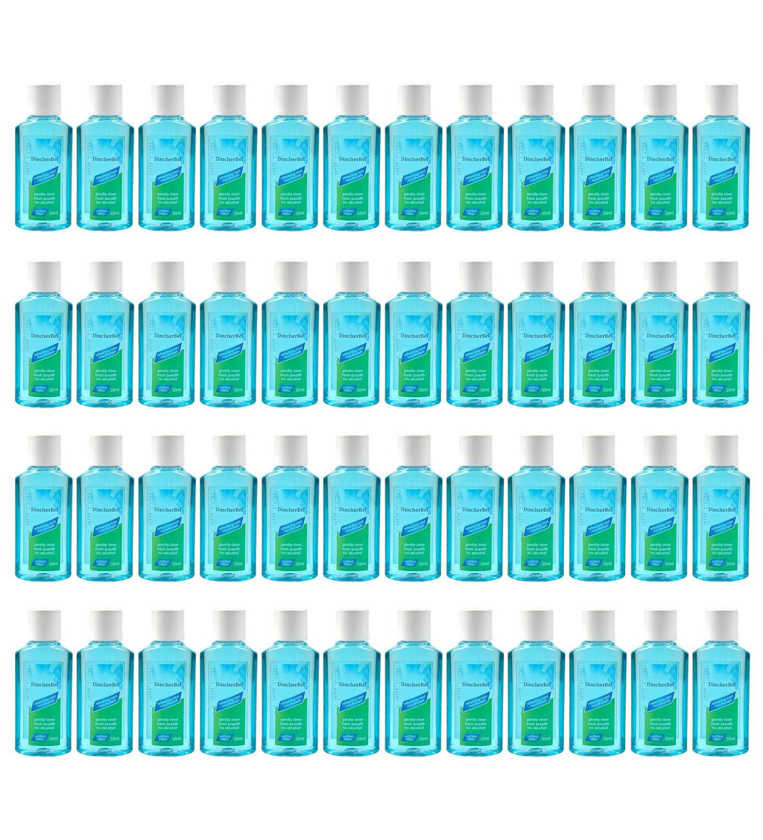 Mouthwash Travel Size Portable Original Mint 35ml/1.2oz (48 Pack) - Buy Online on GoSupps.com