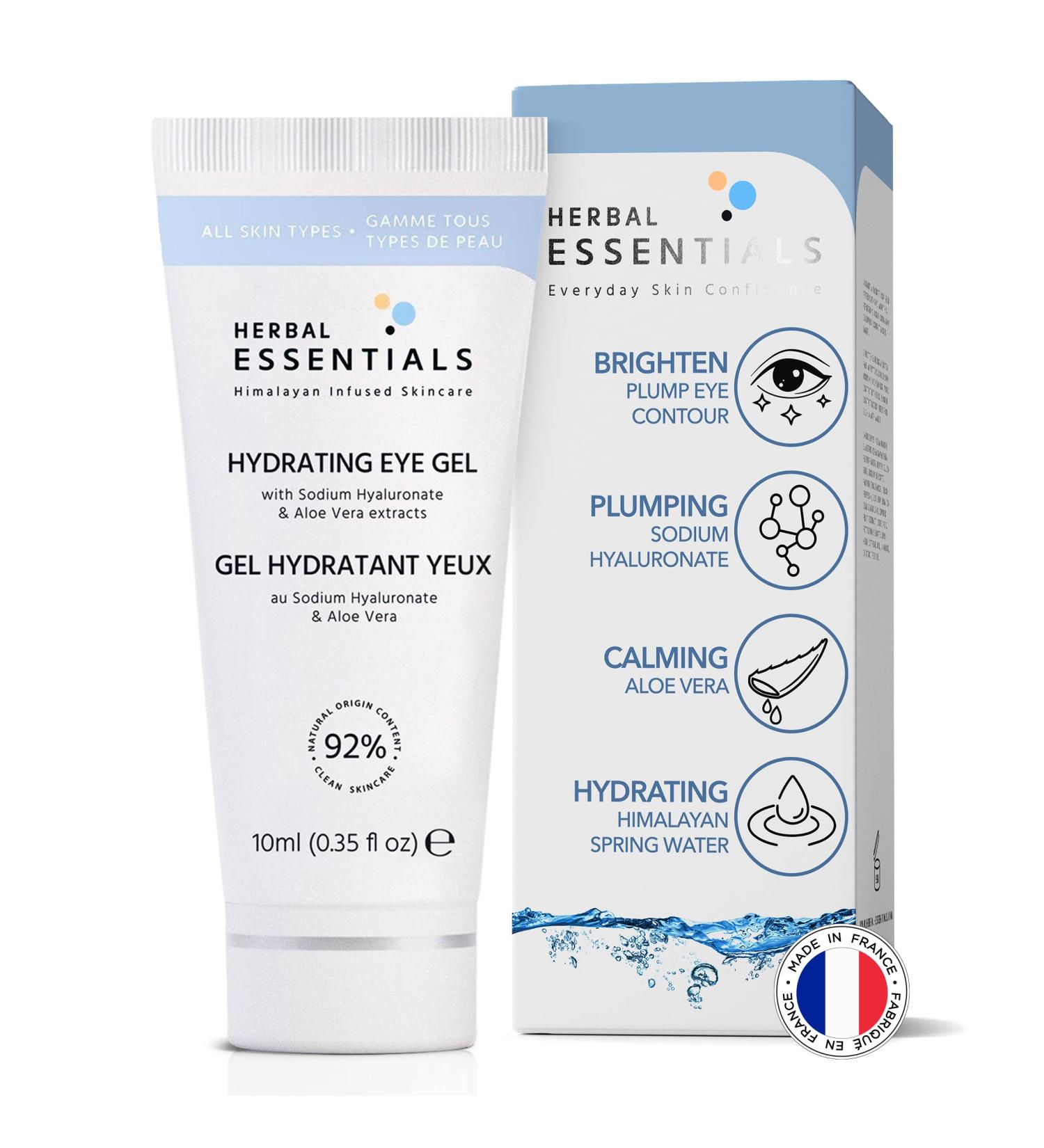 Herbal Essentials Super Hydrating Under Eye Gel - Reduce Dark Circles & Puffiness - Buy Online on GoSupps.com