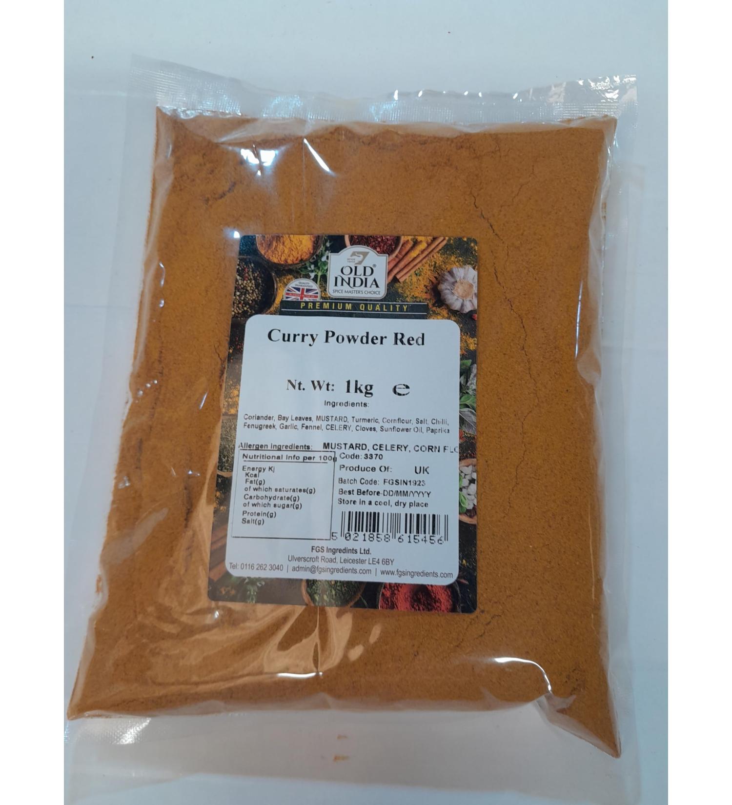 Old India Curry Powder Red 1kg