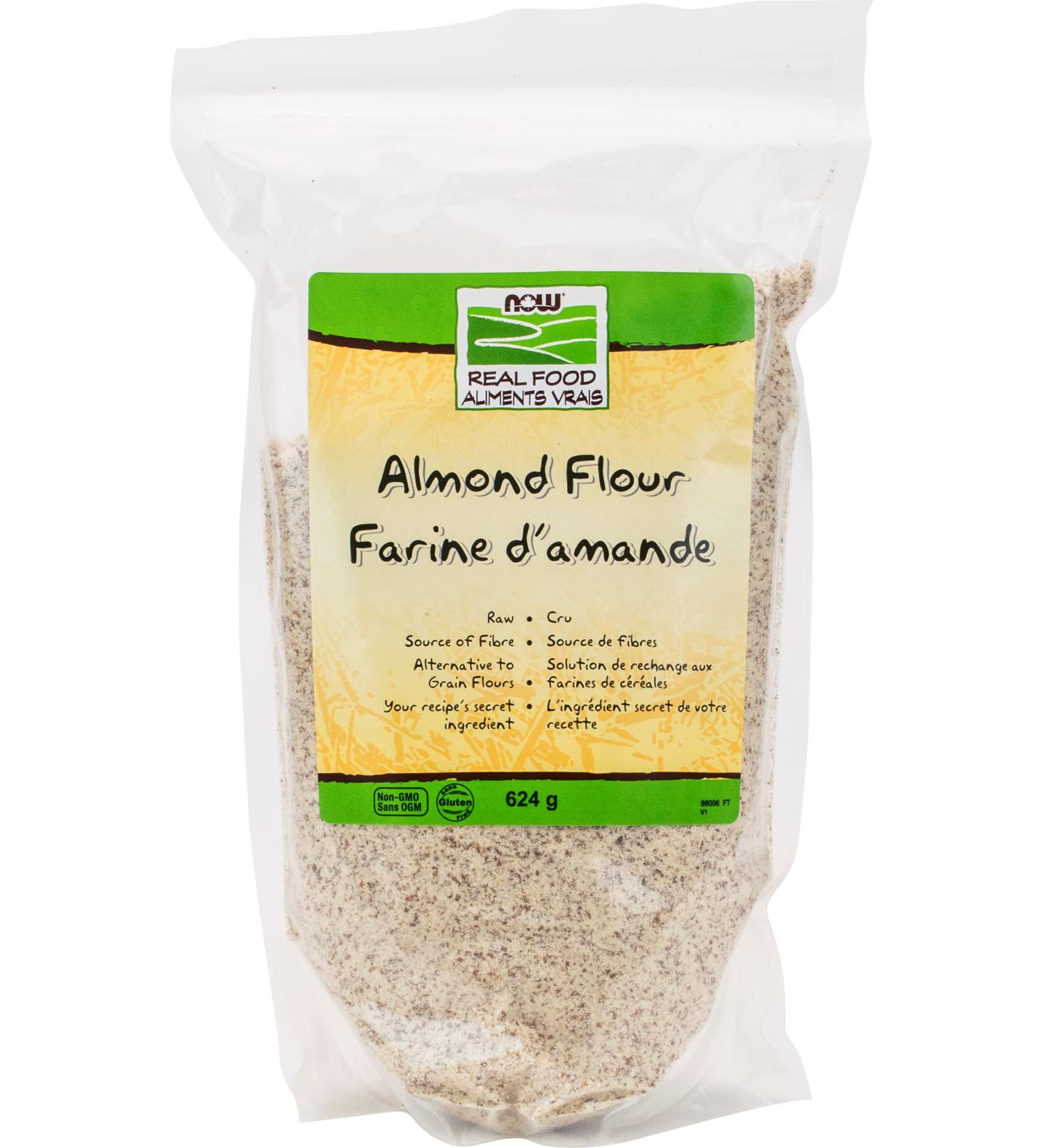 NOW Foods Almond Flour with Essential Fatty Acids 5 g Carbs per Serving 624g (Packaging May Vary) 624 g (Pack of 1) - Buy Online on GoSupps.com