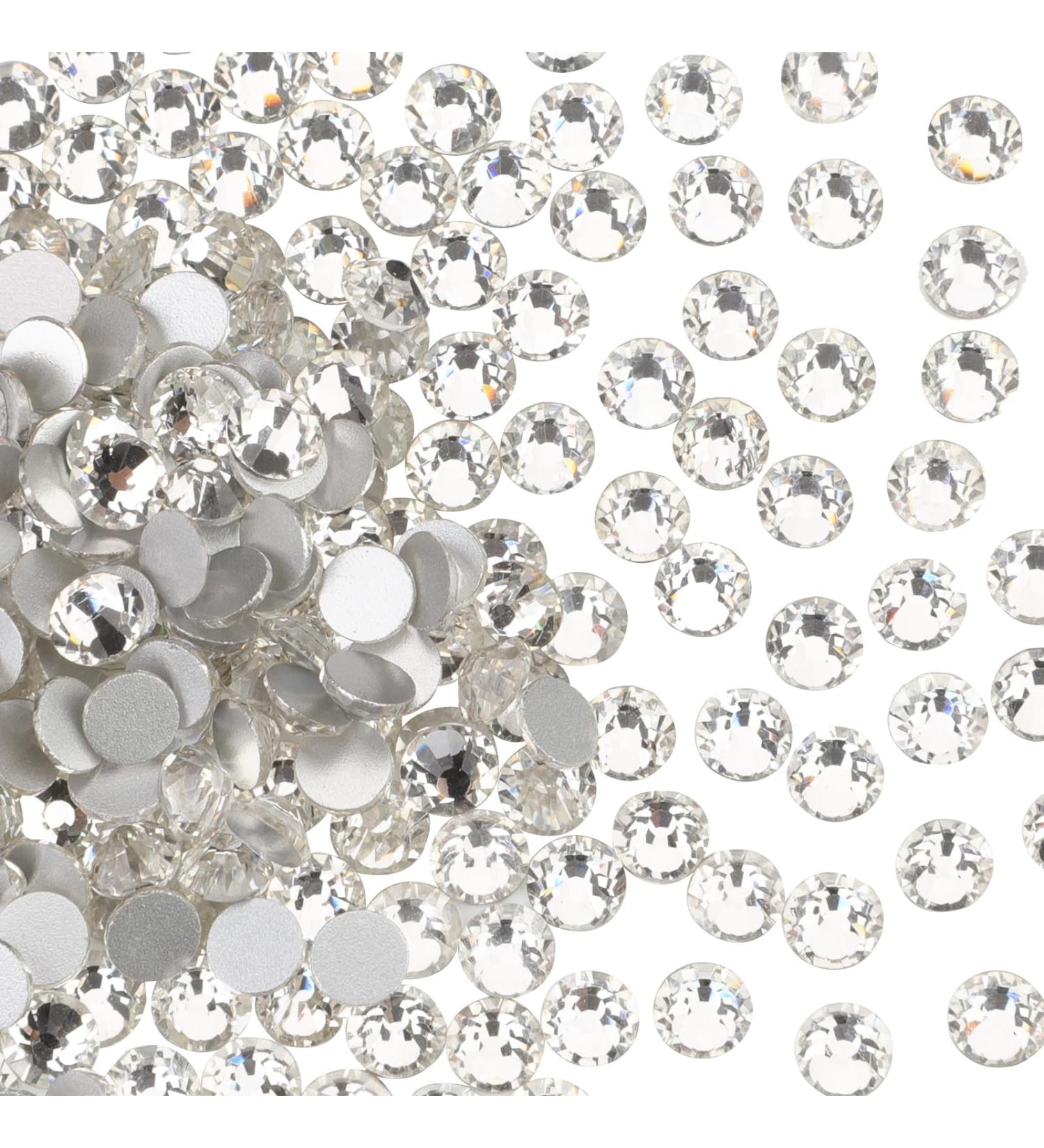 Jollin SS5 Rhinestones - Flat Back Glass Crystal Adhesive Gems - 2880pcs for Crafting & DIY Projects - Buy Online on GoSupps.com
