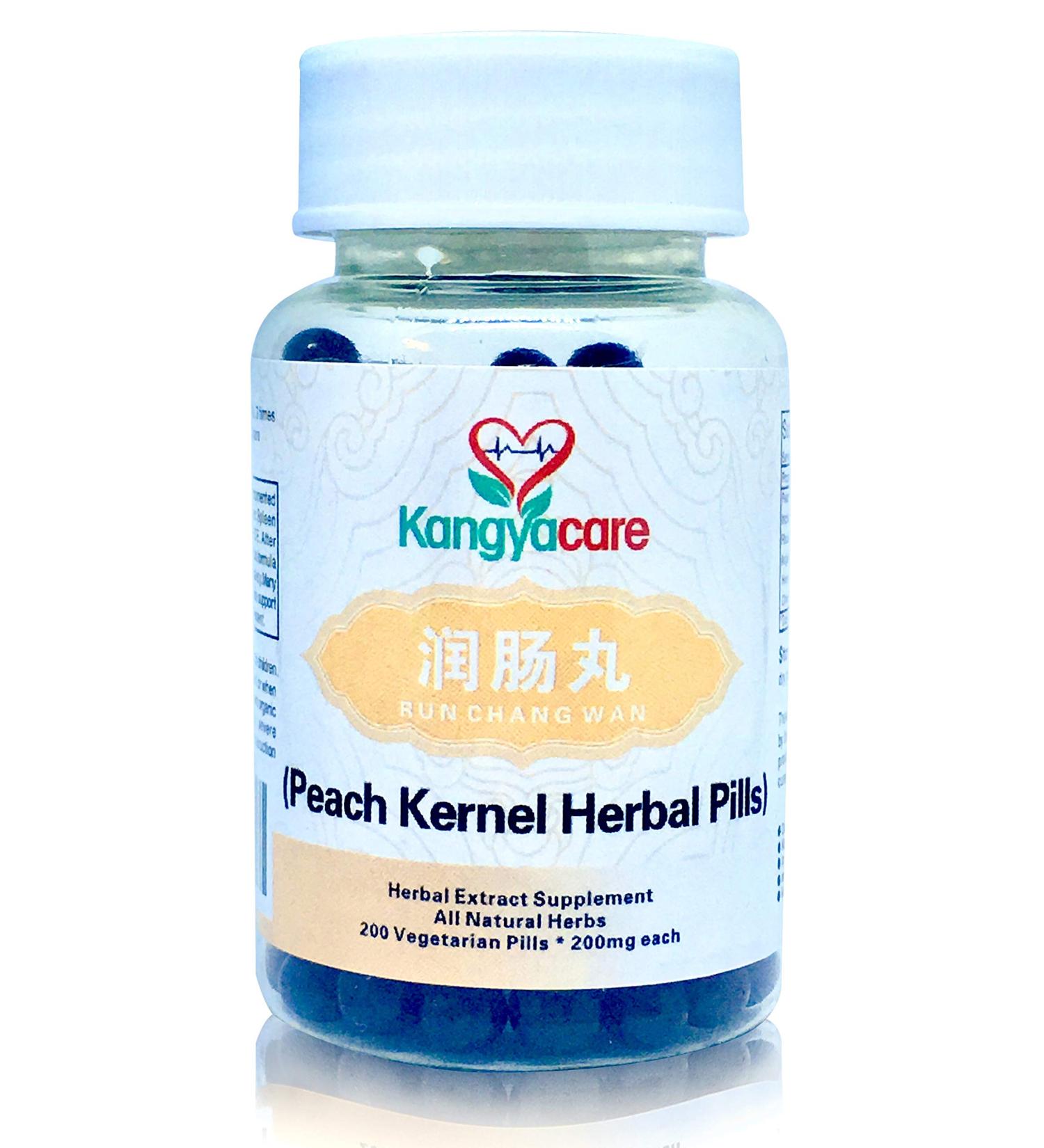 Kangyacare Run Chang Wan - Peach Kernel Herbal Pills | Constipation Relief - 100% Natural | 200 Ct - Buy Online on GoSupps.com
