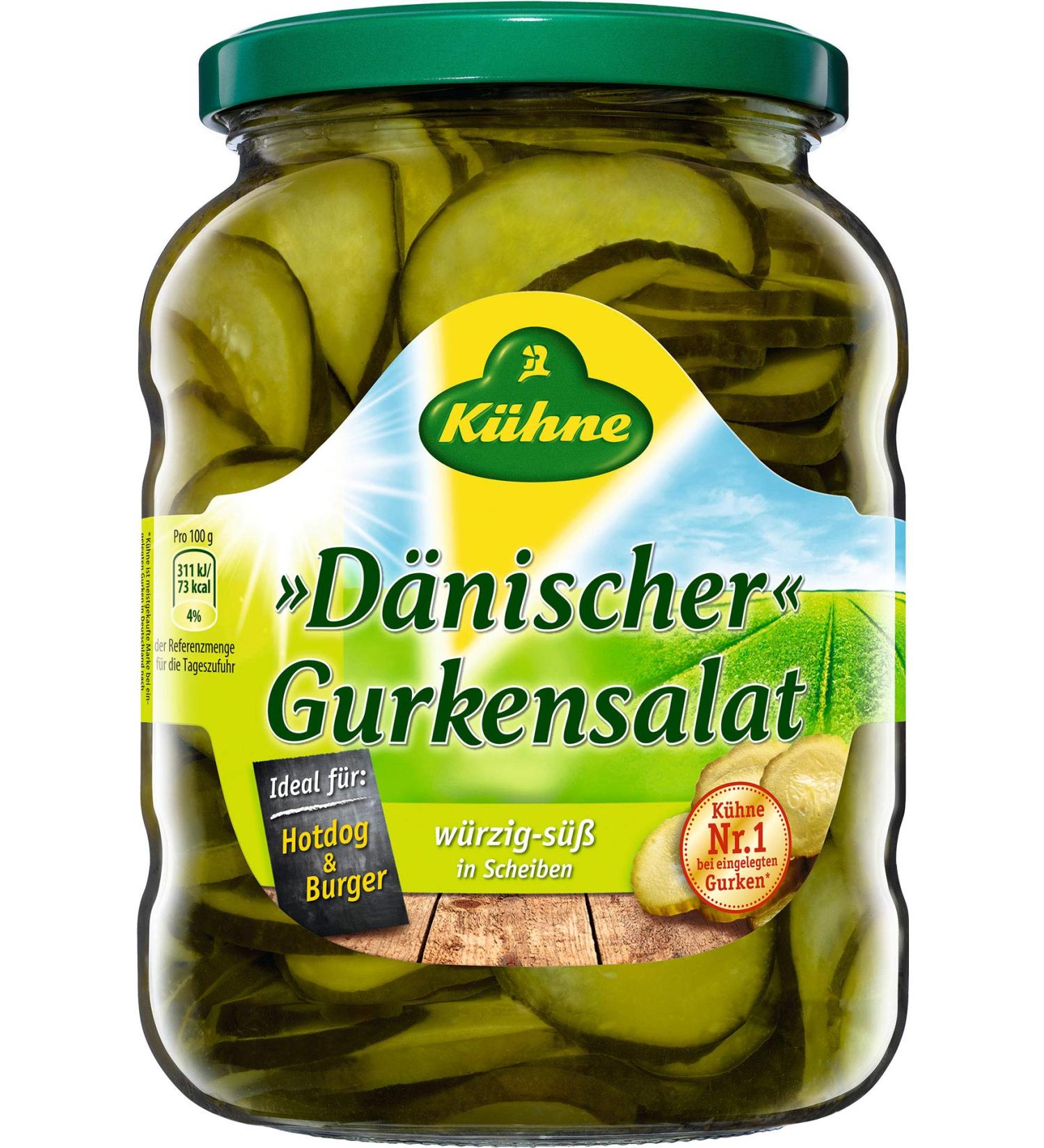 K hne K hne Danish Cucumber Salad 670g