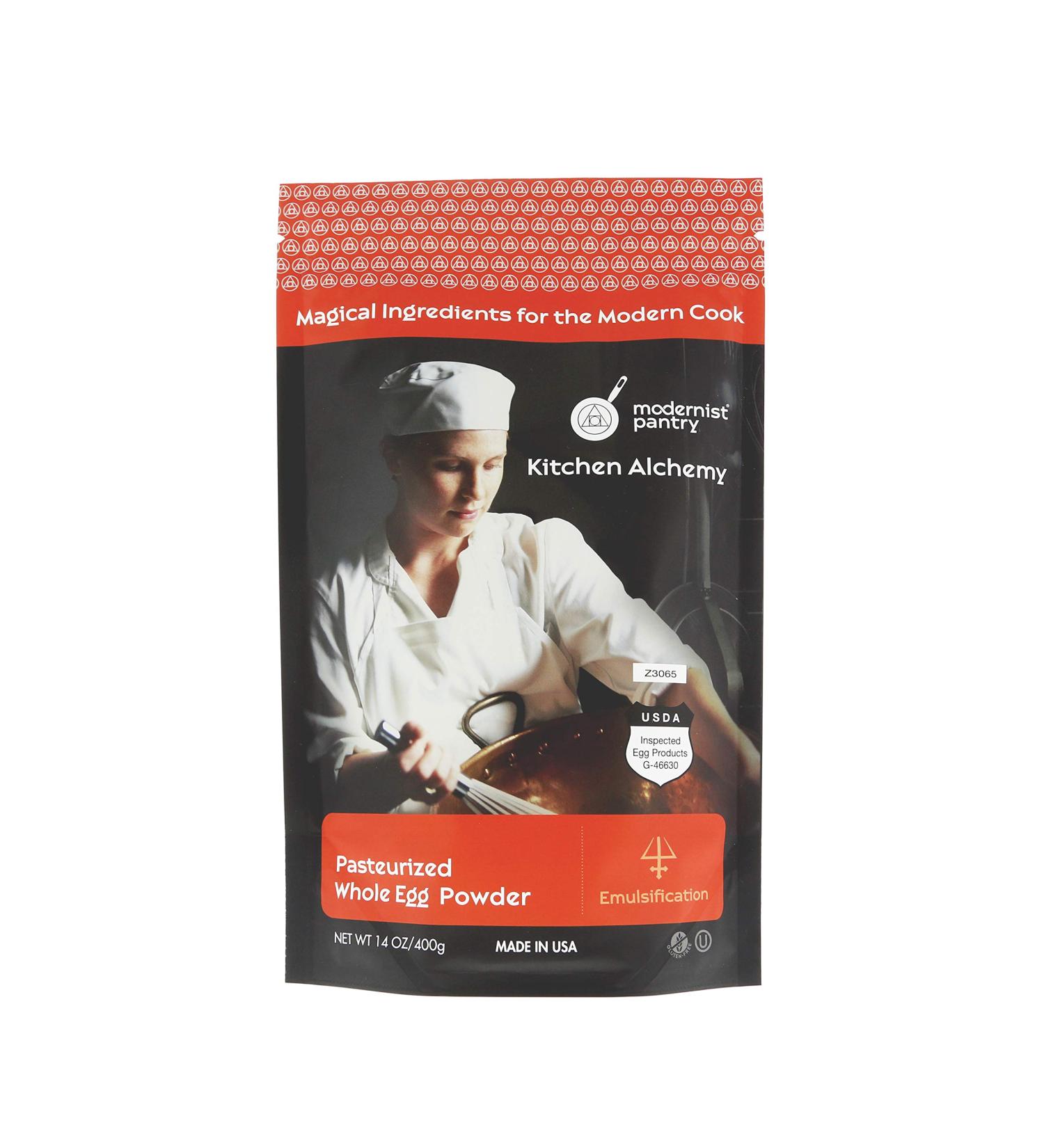 AAA Grade Whole Egg Powder - Gluten-Free, OU Kosher Certified, Made in USA - 400g/14oz - Buy Online on GoSupps.com