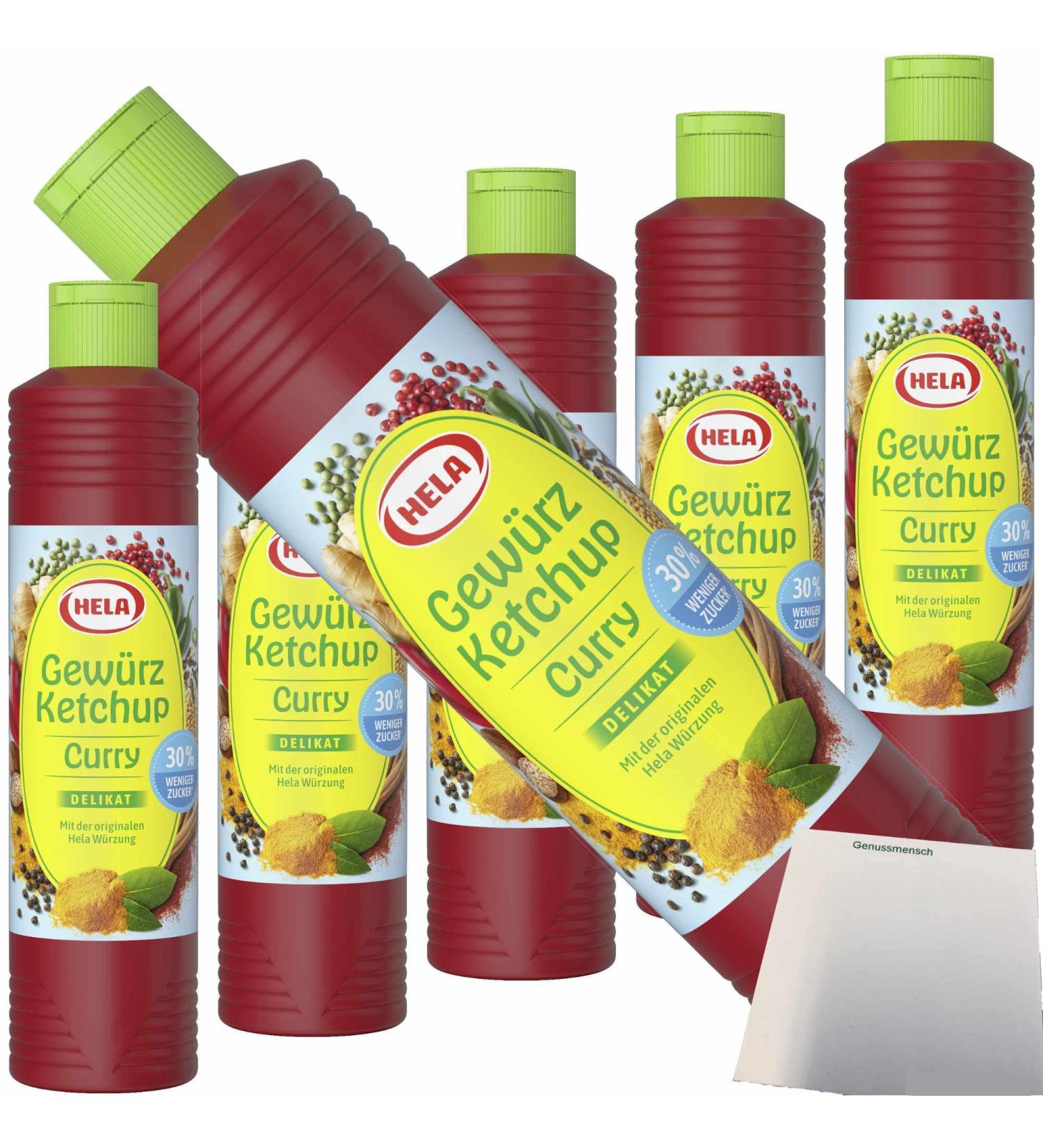 usy Pack of 6 800 ml bottles for Hela Curry - With usy block - 30% less sugar - Buy Online on GoSupps.com