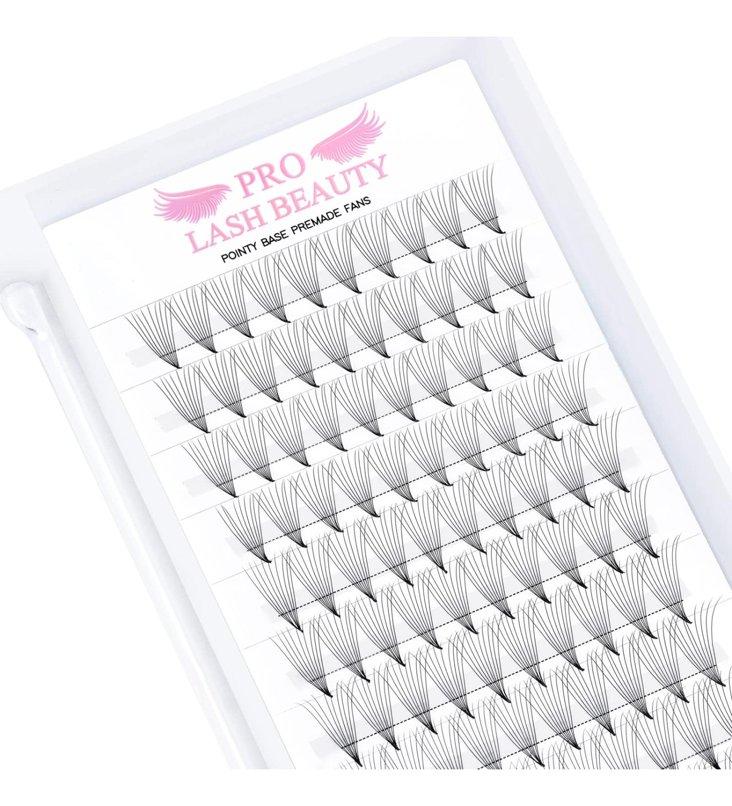 Premade 9D Volume Eyelash Extensions - 0.07mm D Curl & C Curl Fans | International Shipping - Buy Online on GoSupps.com