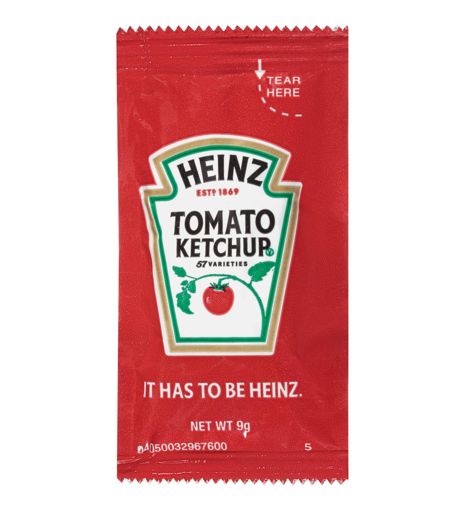 Heinz Tomato Ketchup Packets - 500 ct, 0.3 oz (Pack of 500) - Buy Online on GoSupps.com