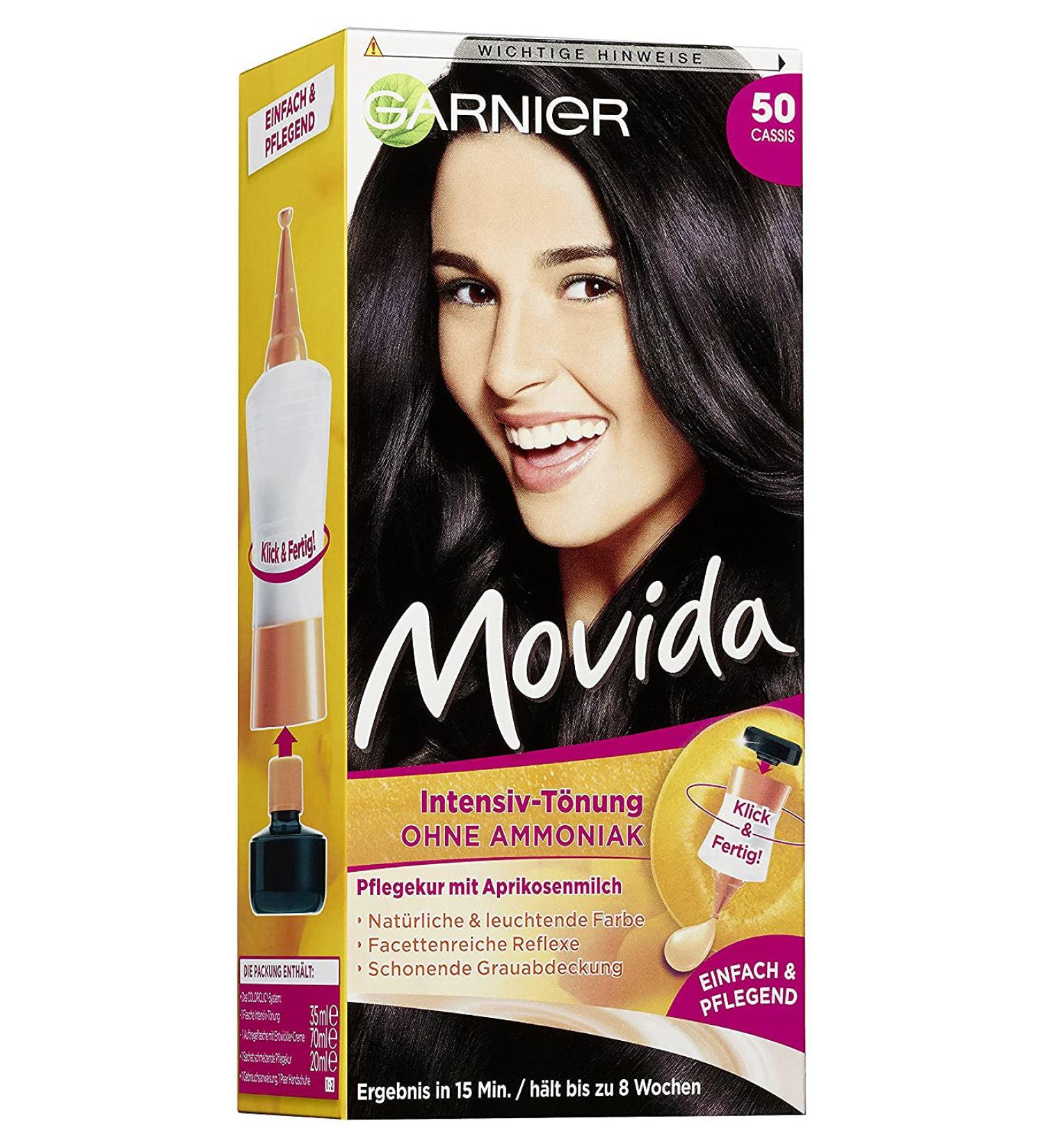 MOVIDA 50 PRUGNA Senza Ammoniaca Hair care products 50 PRUGNA 1 piece (1 pack)