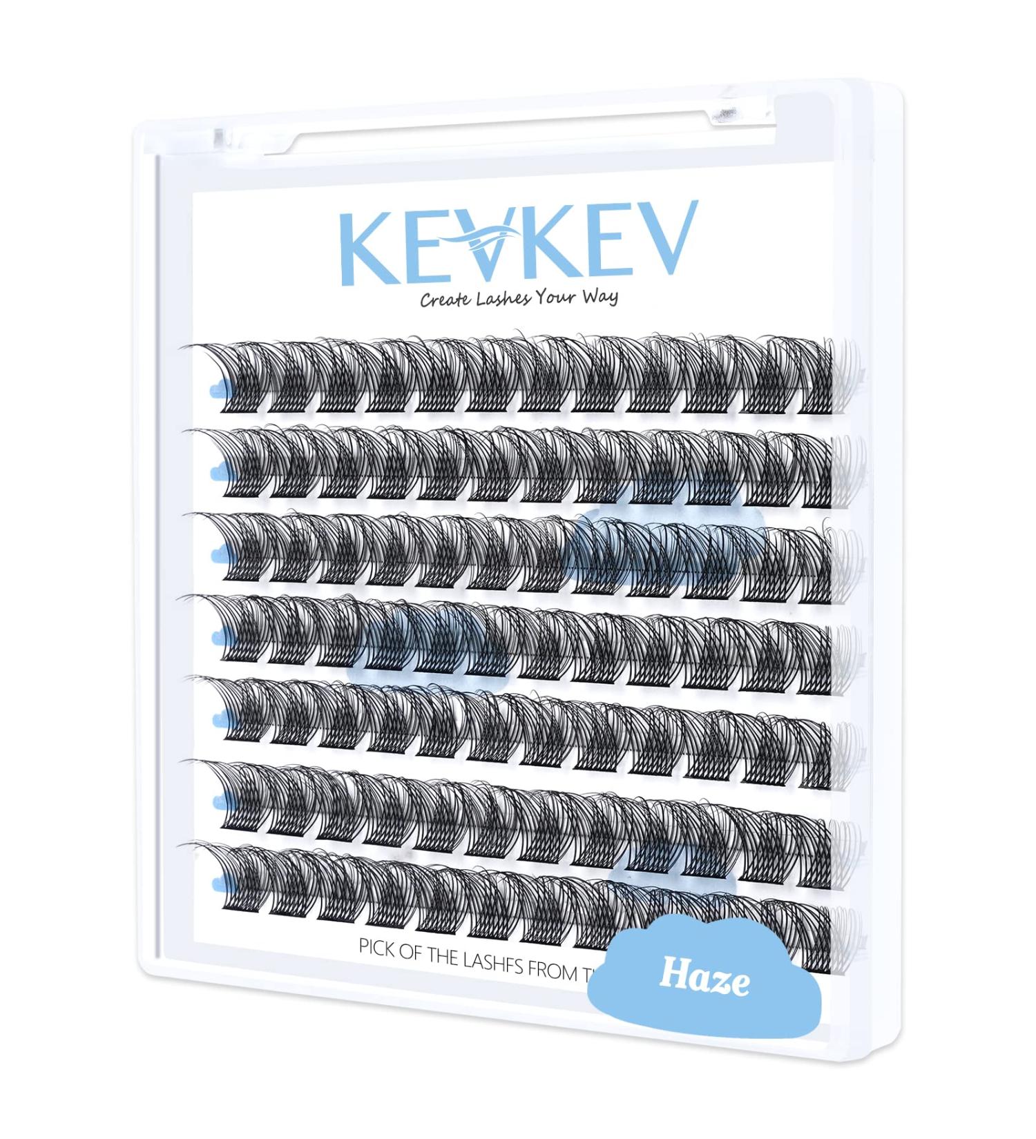 84 Pcs DIY Cluster Eyelash Extensions | Individual Lashes | Thin Band & Soft | D-16mm Haze - Buy Online on GoSupps.com