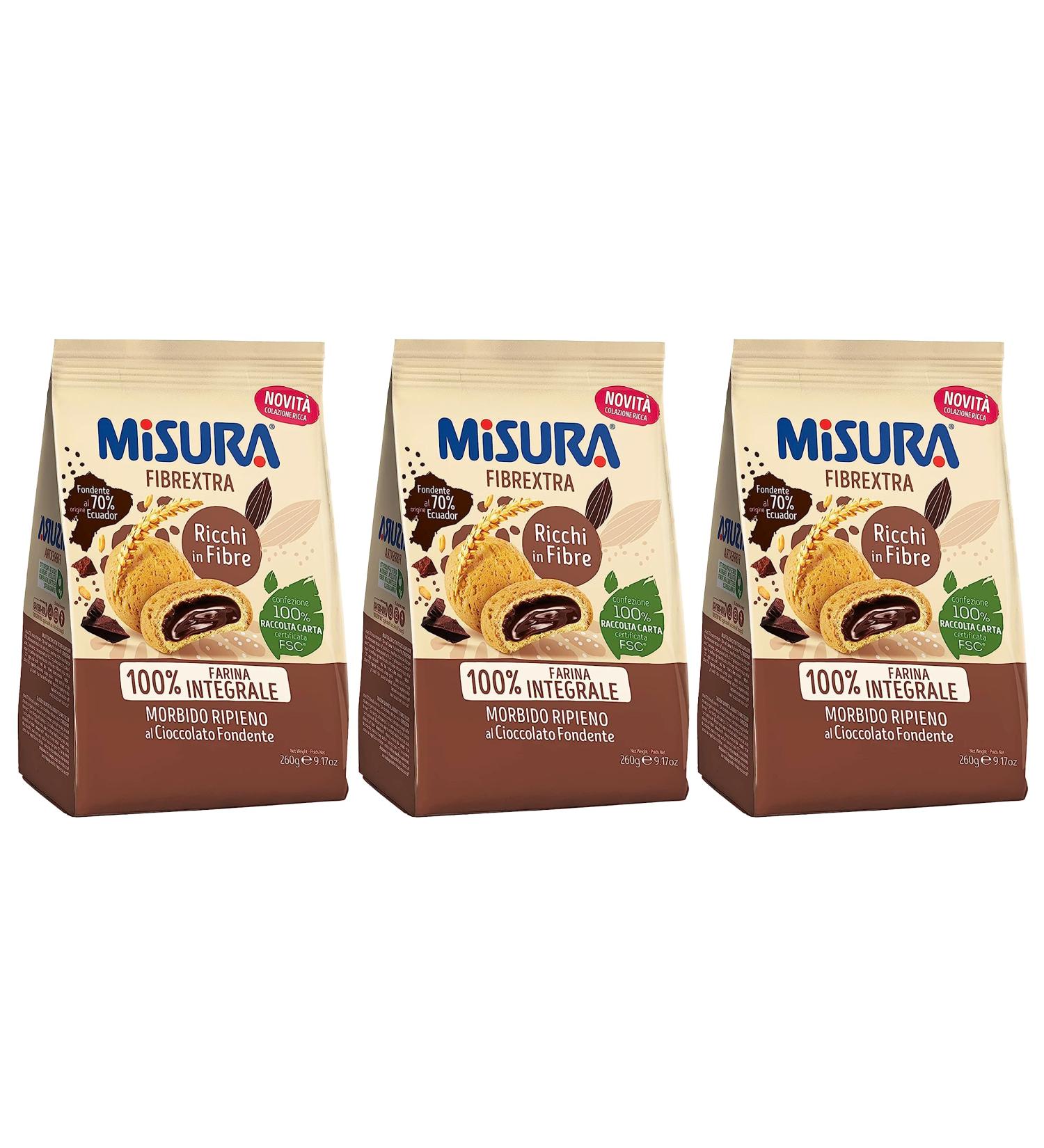  CAIYA 3 sizes Fibre Extra Soft Stuffed with Melting Cycle 100% Wholemeal Flour 260g 3 packs  - Buy Online on GoSupps.com