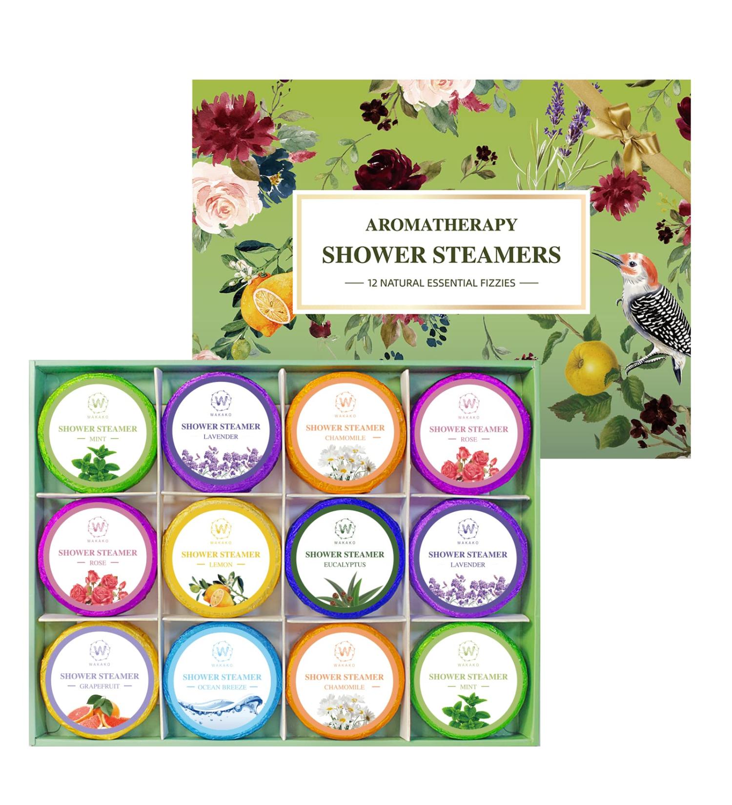 Shower Steamers Aromatherapy 12 Pcs - Essential Oil Shower Bombs for Anxiety Relief & Relaxation - Perfect Gifts for Women - 1.06 oz (Pack of 12) - Buy Online on GoSupps.com