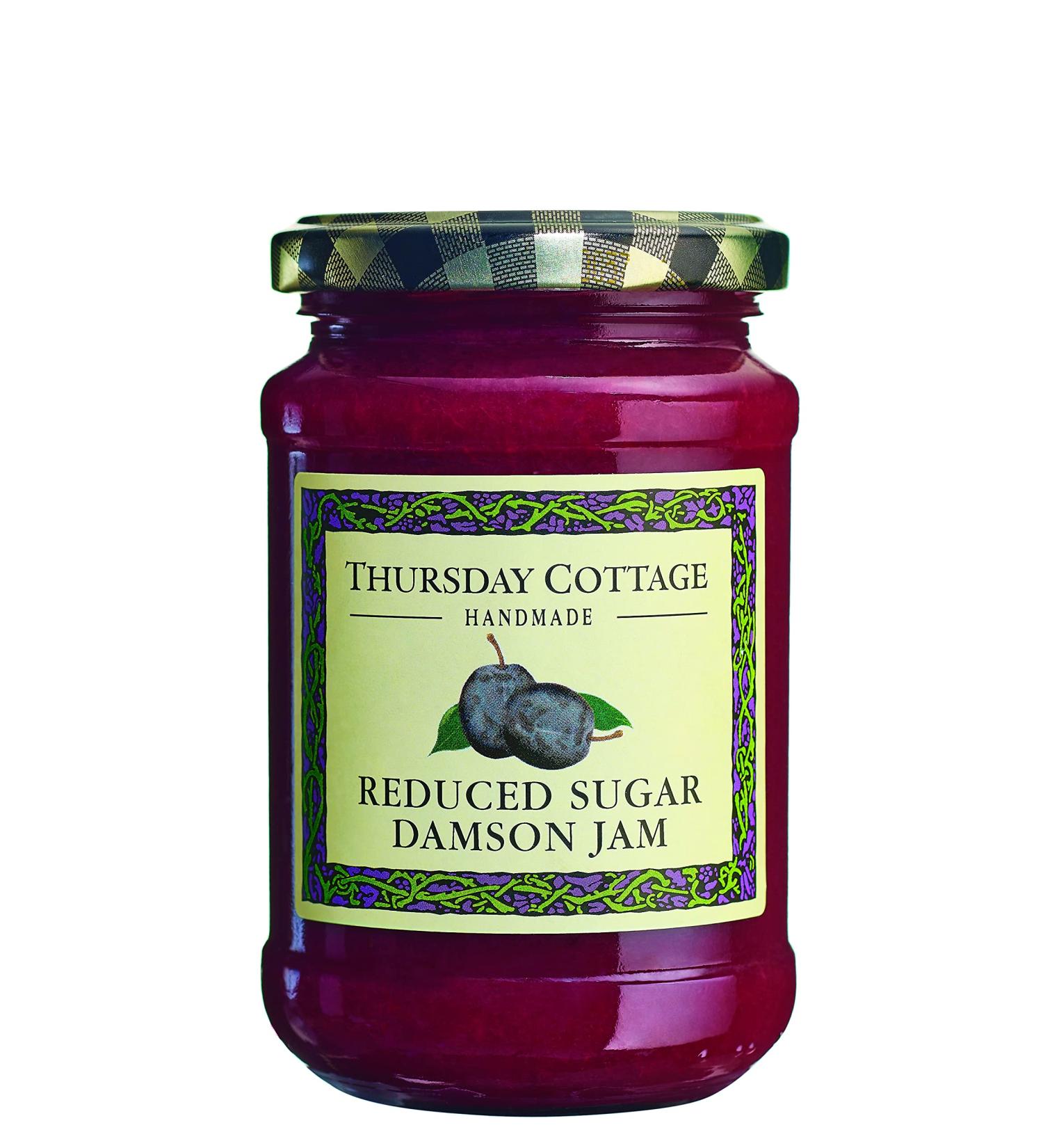 Thursday Cottage Reduced Sugar Damson Jam 315g - Buy Online on GoSupps.com