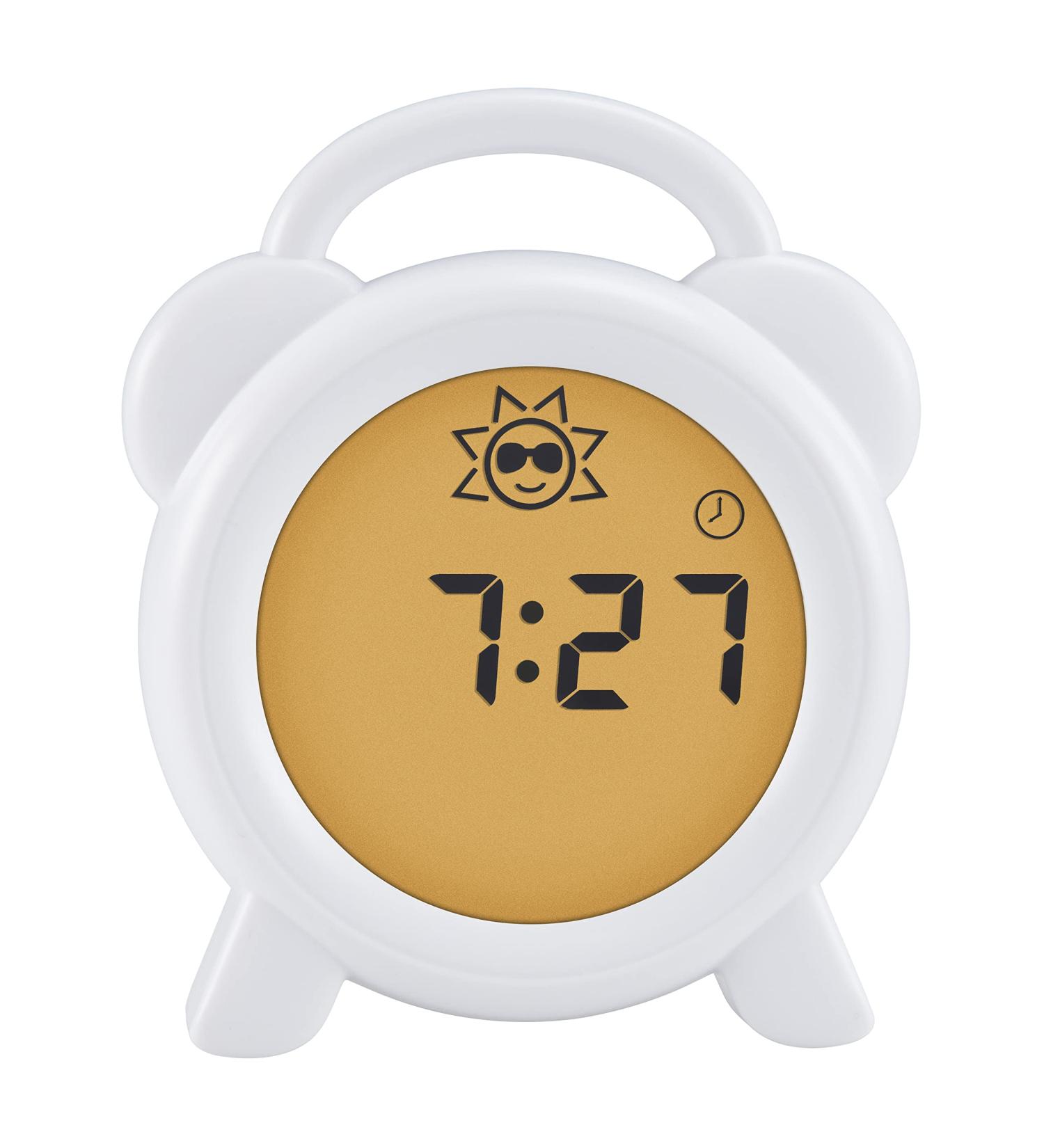 Alecto BC-100 Pedagogical Alarm Clock for Children - Sleep Trainer with LED Light - White - 1 Pack - Buy Online on GoSupps.com