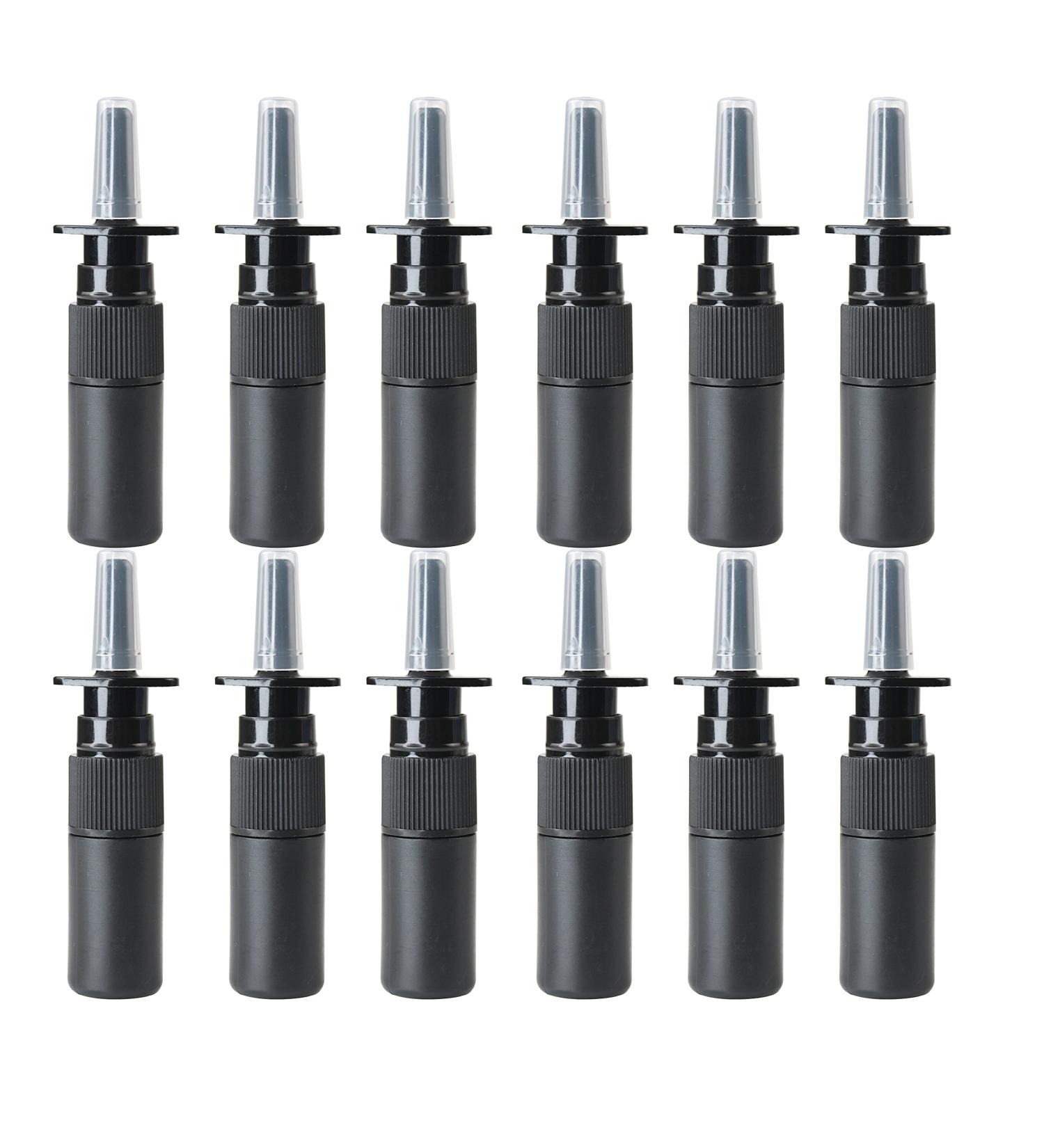 20Pcs 5ml Nasal Spray Bottles - Fine Mist Sprayers for Perfumes, Essential Oils & Saline Water - Buy Online on GoSupps.com