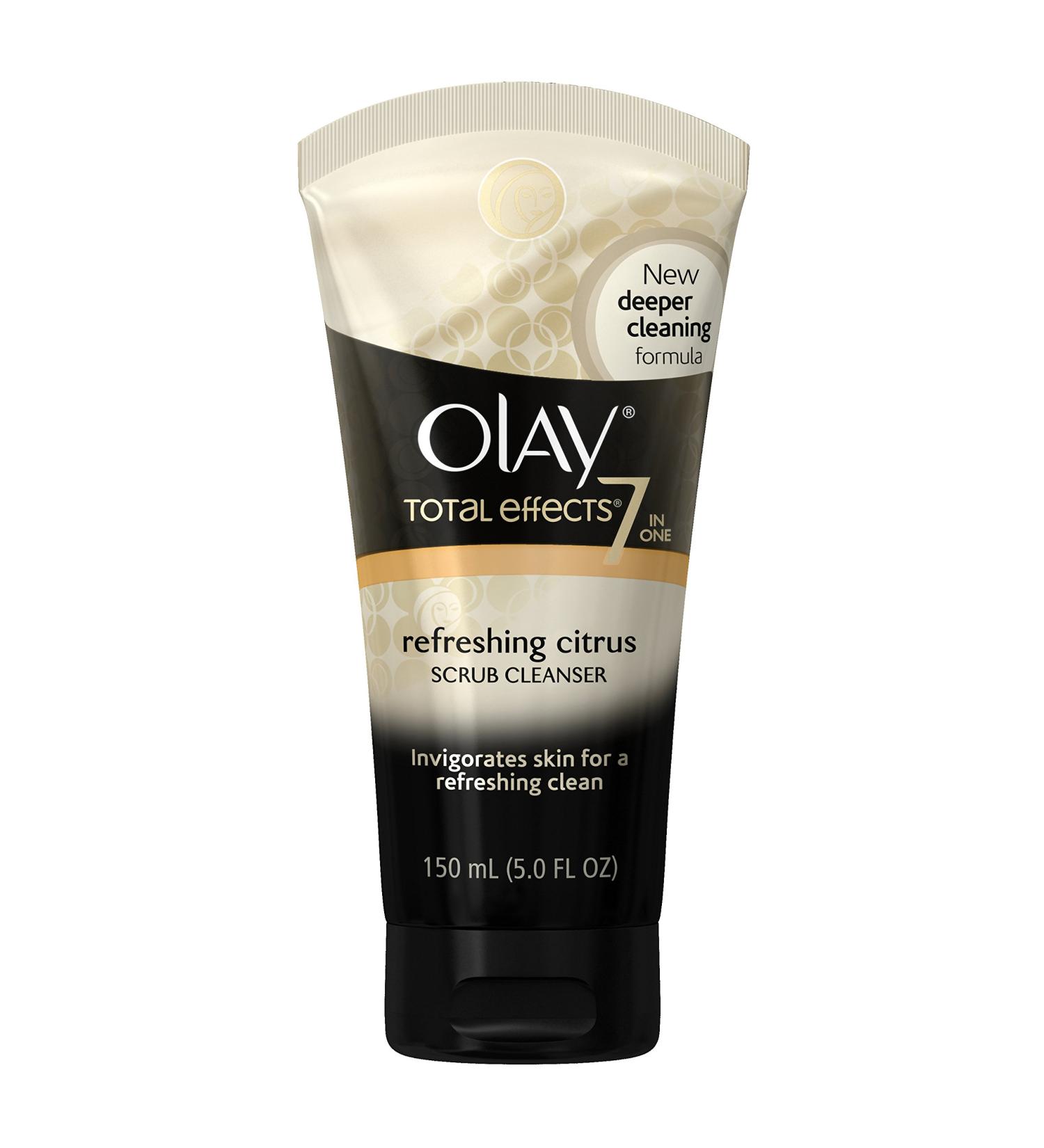 Olay Total Effects Citrus Scrub Face Cleanser 5.0 oz - Refreshing Formula - Buy Online on GoSupps.com