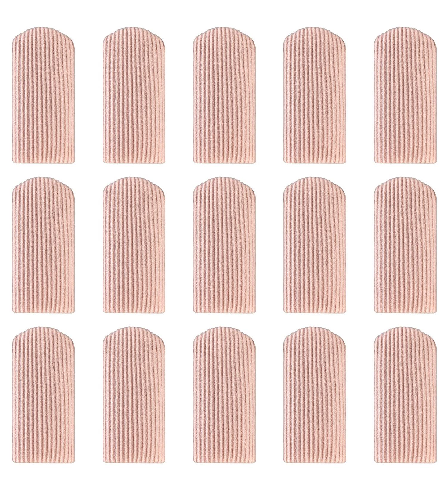 Gel Toe Caps Set - Toe Protectors Sleeves Bandages for Women - Prevent Bunions Hammertoes Callus Corn Blisters - 12 Pieces (0.98 Inch Diameter) - Buy Online on GoSupps.com