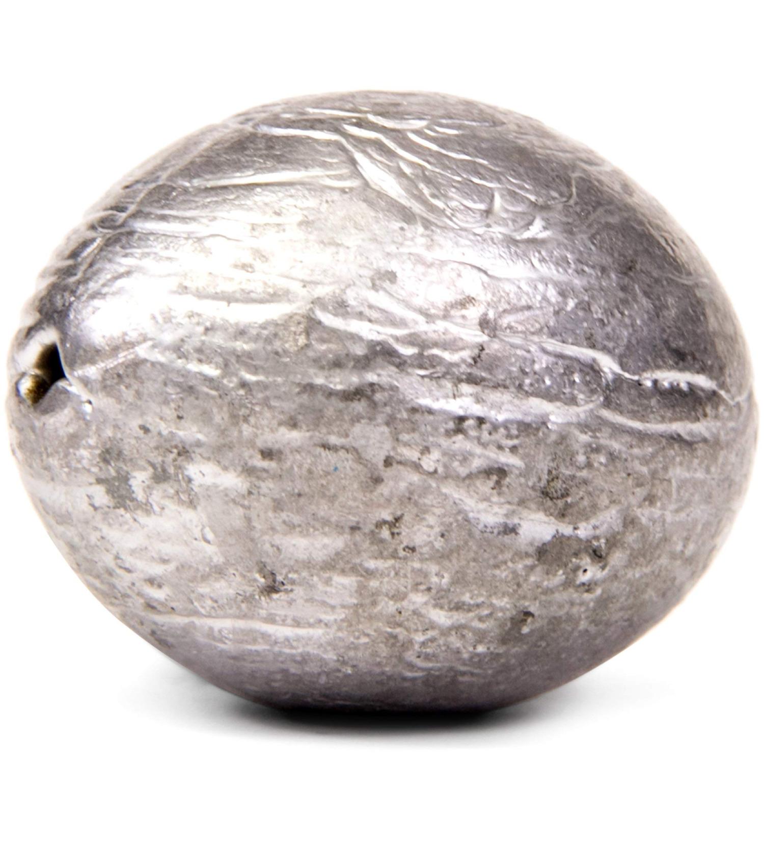 Bullet Weights Egg Sinker 3 Ounce, 26 Each