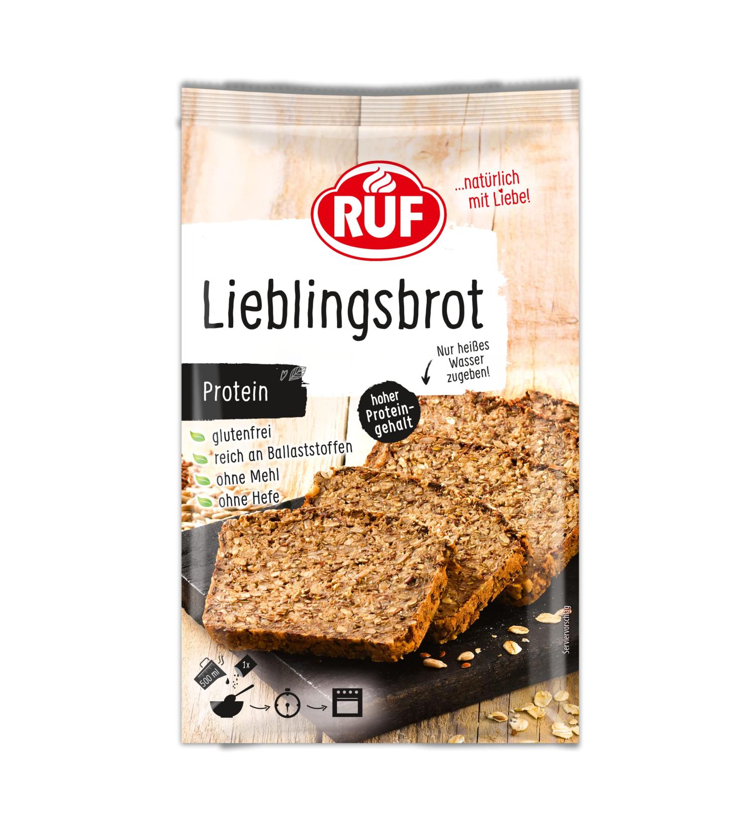 Buy Call Favorite Protein Bread Mix Gluten-Free Yeast-Free Flourless 500g for Healthy Baking - Buy Online on GoSupps.com