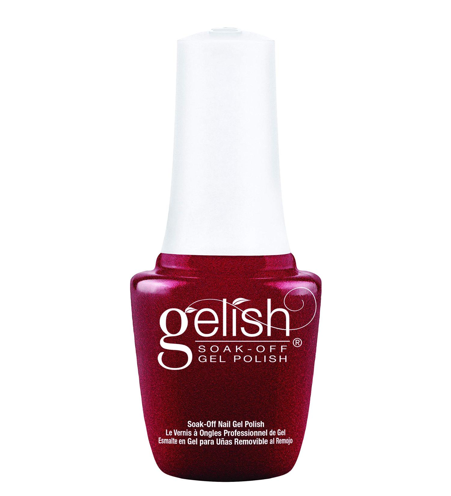 Buy Gelish MINI Wonder Woman Soak-Off Gel Polish - Metallic Red Nail Polish 0.3 oz | International Shipping - Buy Online on GoSupps.com