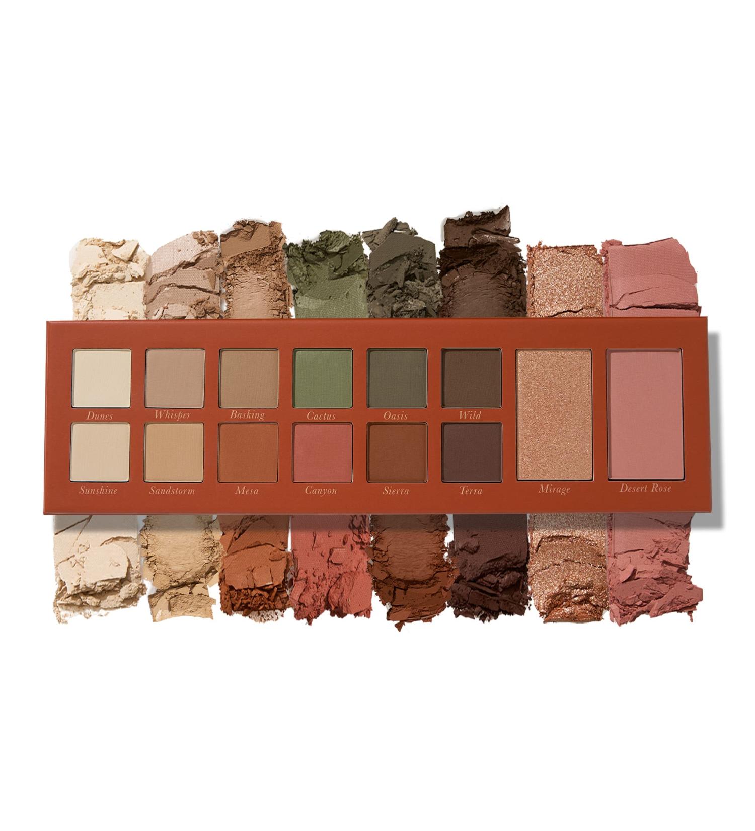 LAURA GELLER NEW YORK Laura's Essentials Timeless Terracotta Eye & Face Makeup Palette Matte & Shimmer Eyeshadows with Blush and Highlighter Duo 04- Laura's Essentials Timeless Terracotta Multi-Finish Eye & Face Palette - Buy Online on GoSupps.com