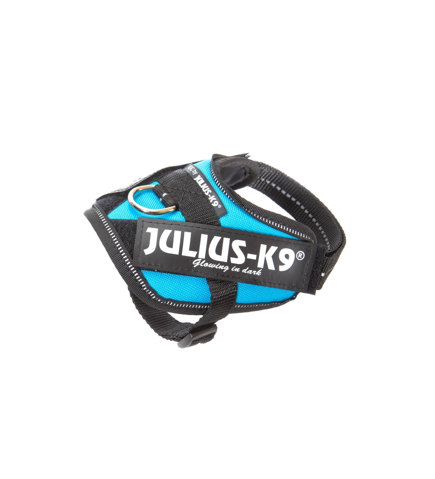 Julius-K9 Baby Boys IDC Powerharness Dog Harness Aquamarine 3XS - Perfect Fit for Small Dogs - Buy Online on GoSupps.com