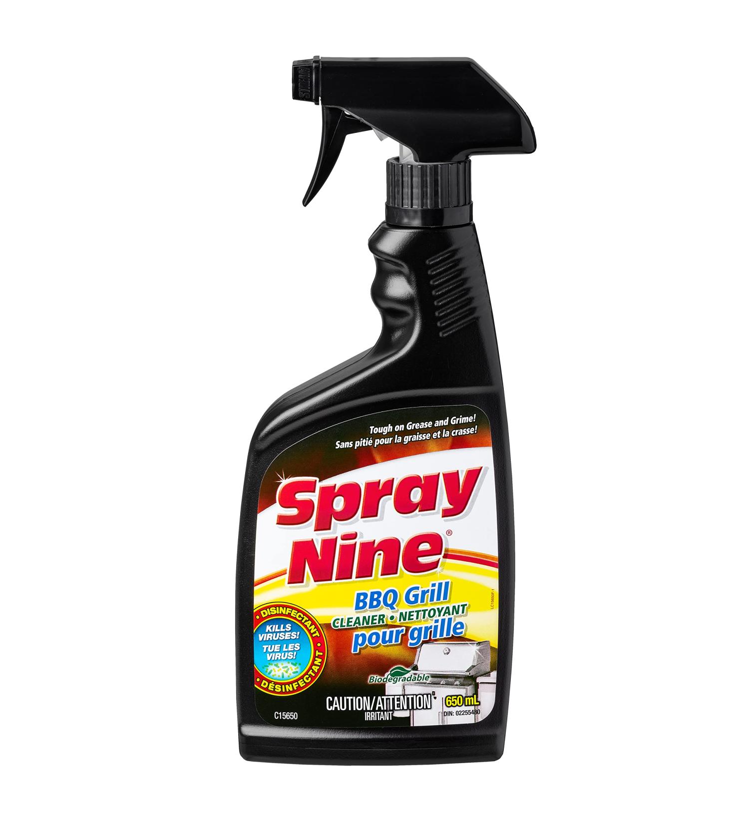 Spray Nine C15650 BBQ Grill Cleaner 650mL - Buy Online on GoSupps.com