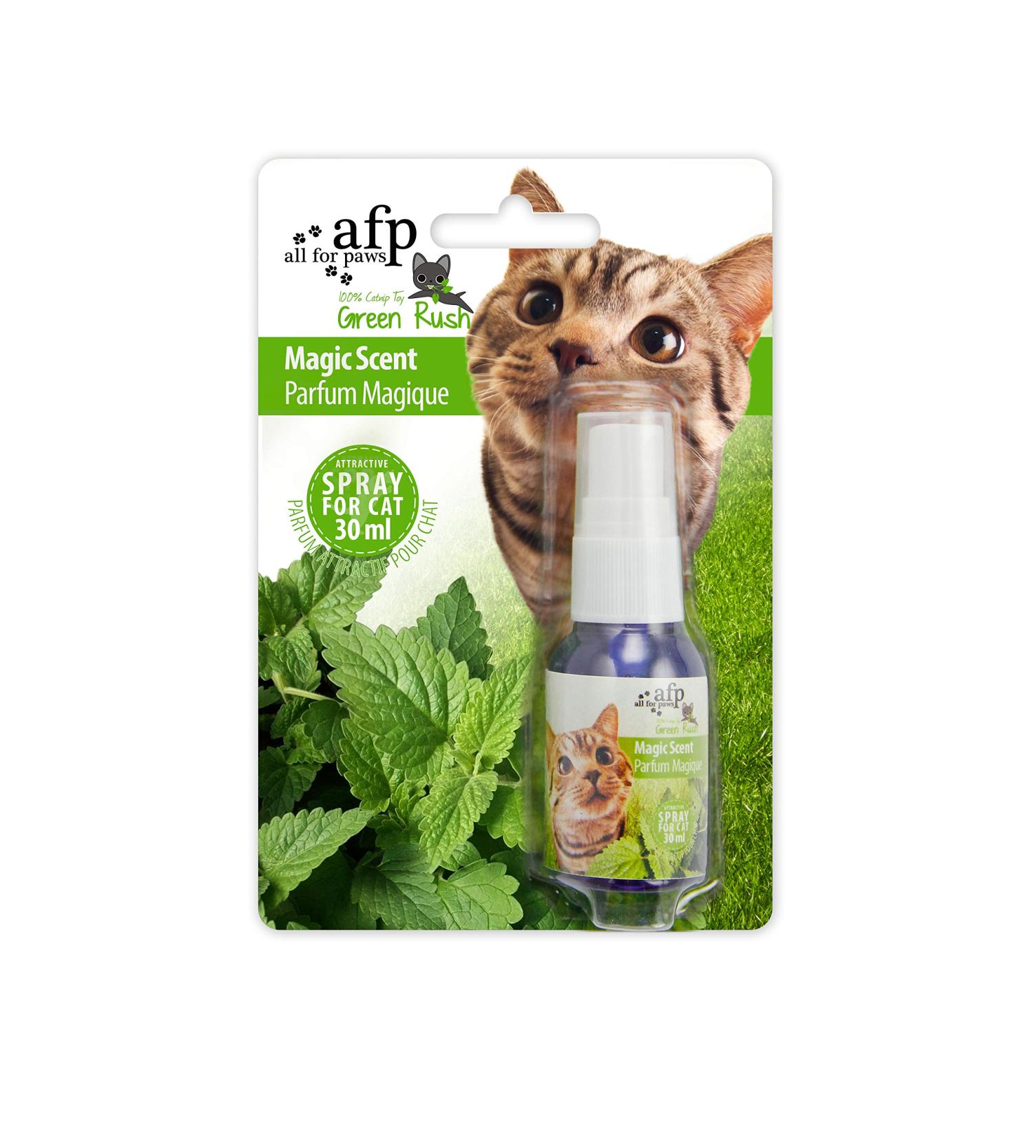 ALL FOR PAWS Green Rush - Magic Scent - Catnip for spraying
