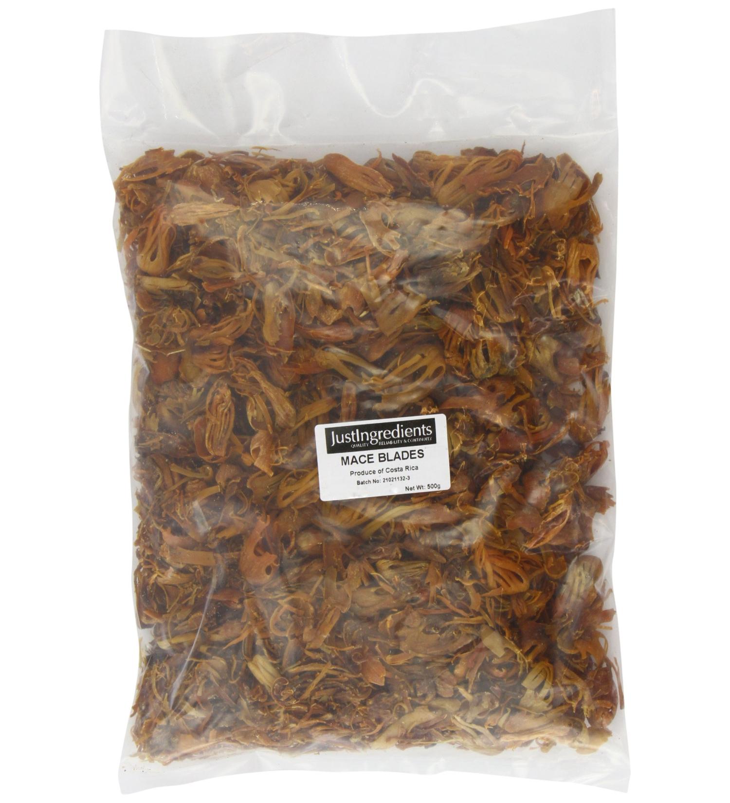 JustIngredients Essential Mace Strands 500 g - Buy Online on GoSupps.com