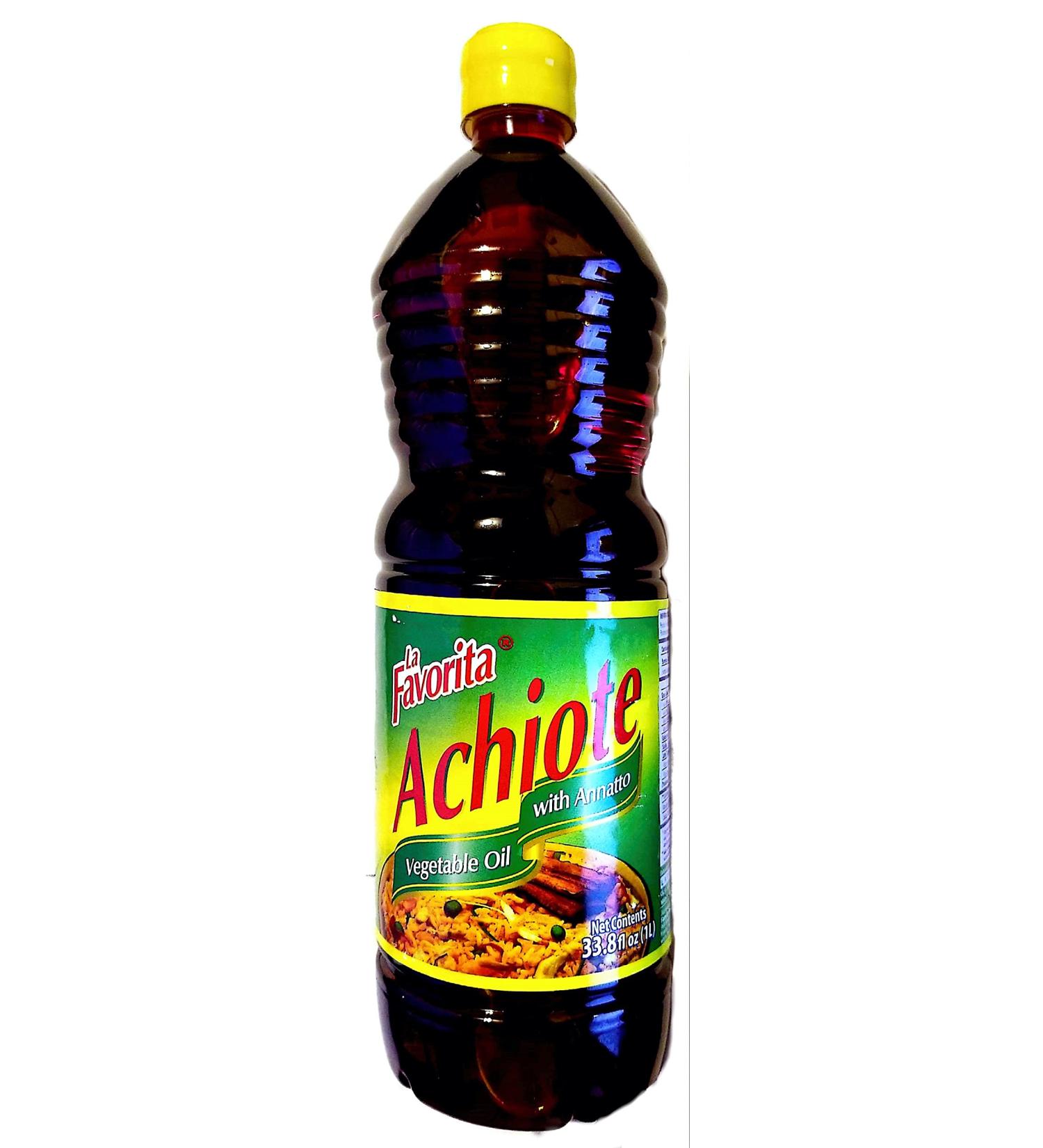 La Favorita Vegetable Oil with Annato 33.80 oz - Premium Quality - Buy Online on GoSupps.com