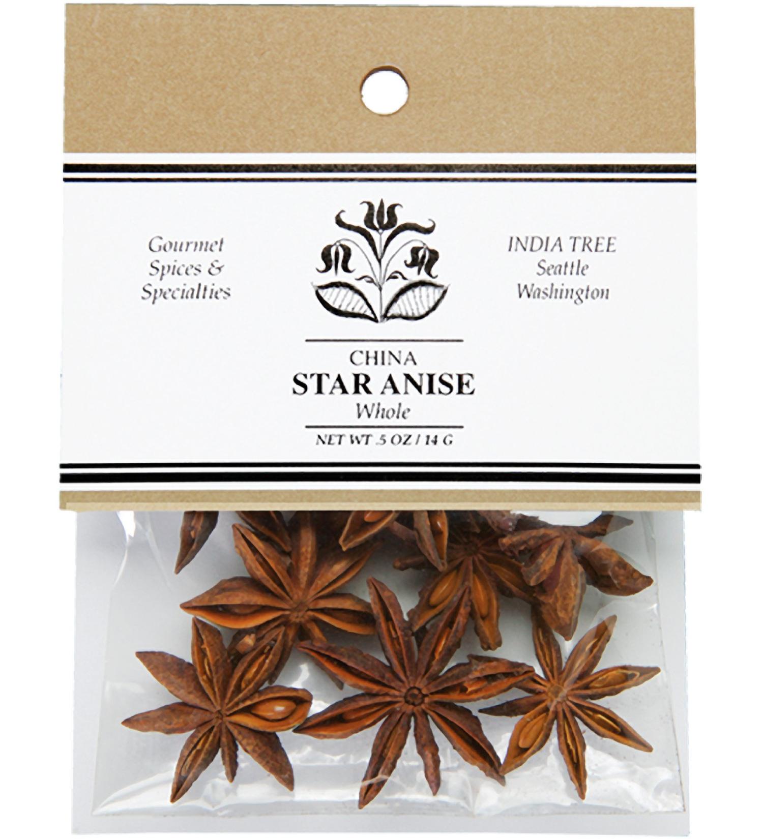 India Tree Anise Star 0.5 oz - Pure and Aromatic Spice - Buy Online on GoSupps.com