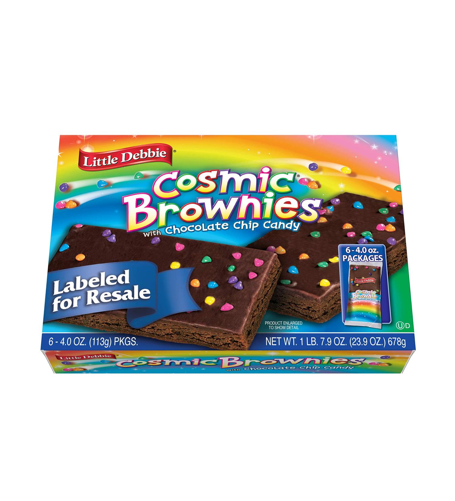 Little Debbie Cosmic Brownie 6 Pack - Single-Serve Caddie, Chocolate Delight - Buy Online on GoSupps.com