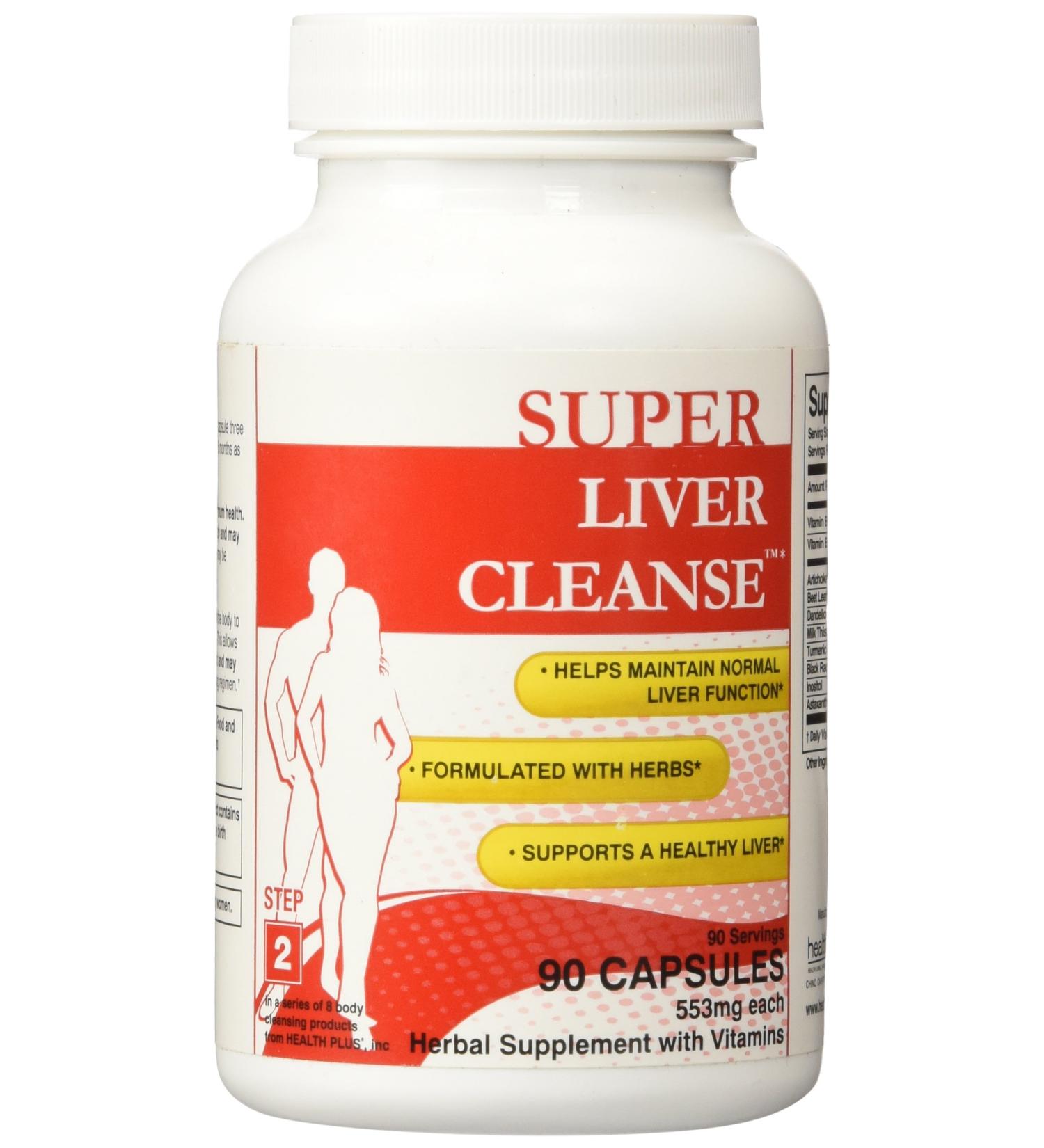 Health Plus - Liver Cleanse 90 capsules - Buy Online on GoSupps.com