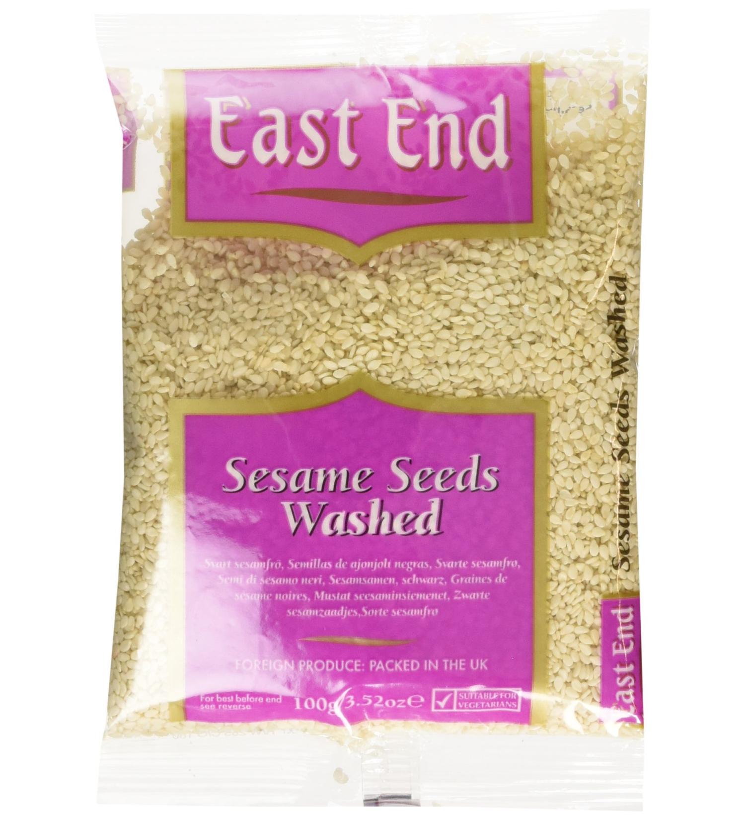 East End Sesame Seeds Washed 100g - Buy Online on GoSupps.com