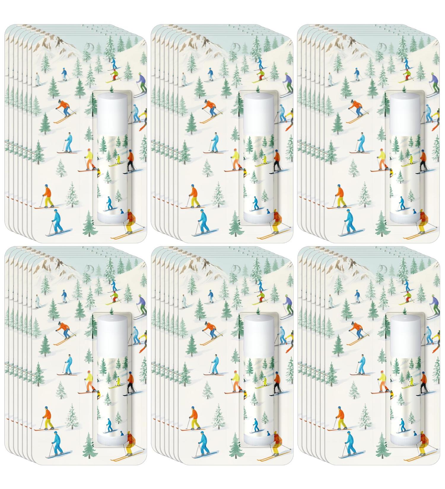 Loopeer 35 Pack Lip Balm Bulk Natural Moisturizing Lipstick Set Party Favors Sports Gift for Team Teen Adults Birthday Party Game Decorations Supplies(Skiing) - Buy Online on GoSupps.com