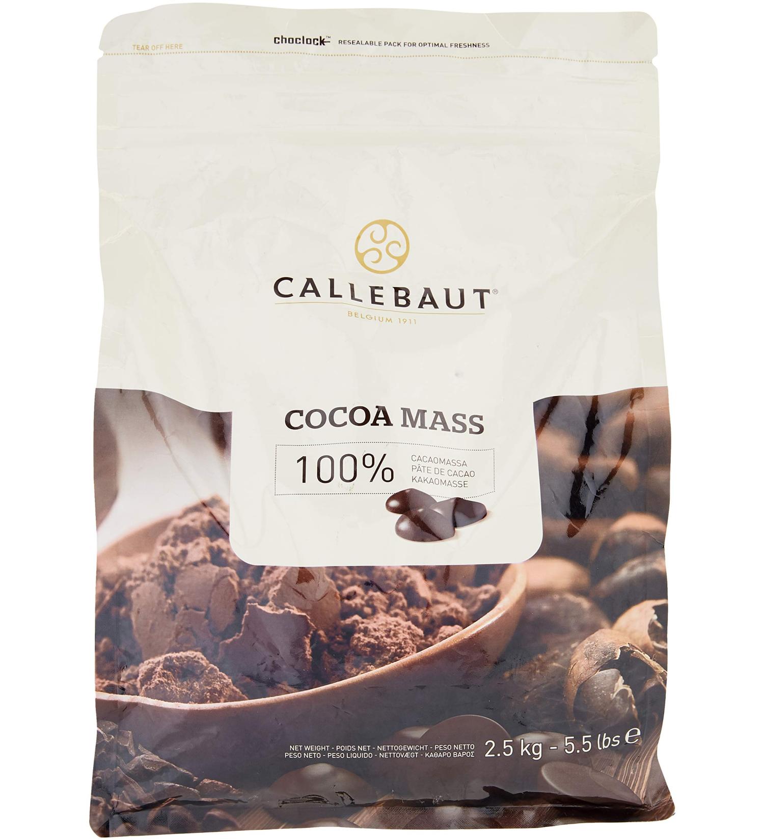Callebaut 100% Cocoa Mass Easymelt 2.5kg - Buy Online on GoSupps.com