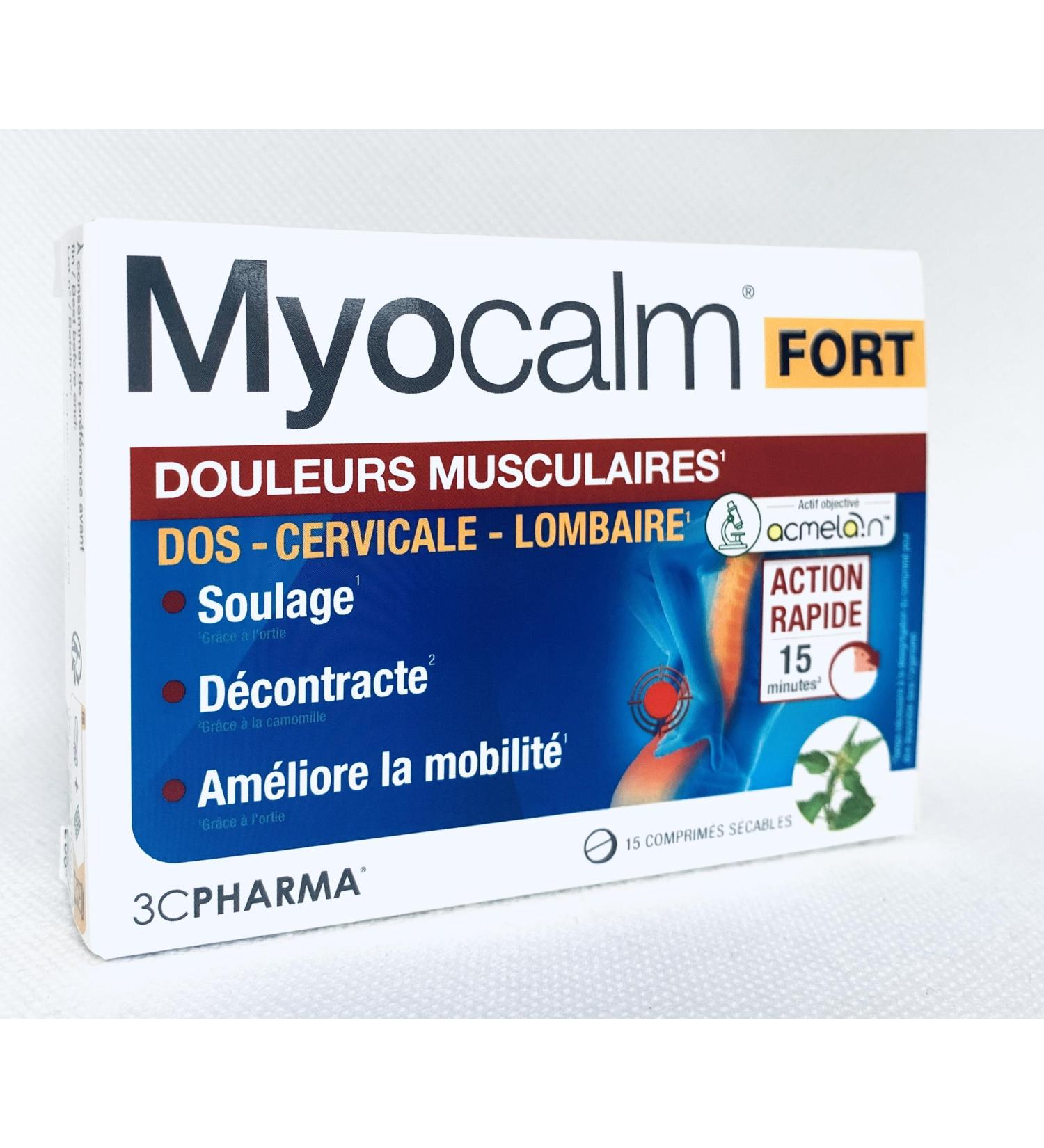 Myocalm Action Rapide Forte 15 Minutes C Pharma 15 Cp - Buy Online on GoSupps.com