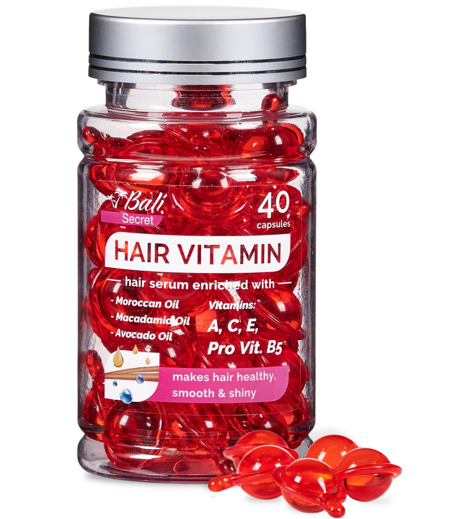 Hussell Hair Treatment Serum with Argan, Macadamia & Avocado Oils - Vitamins A, C, E, Pro B5 - Unisex Hair Conditioner - Buy Online on GoSupps.com