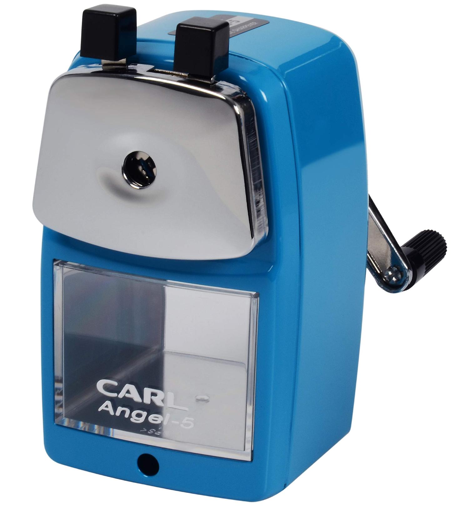 CARL Angel-5 Pencil Sharpener  Blue - Buy Online on GoSupps.com